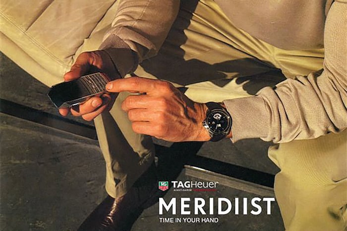 Tag Heuer cell phone ad
