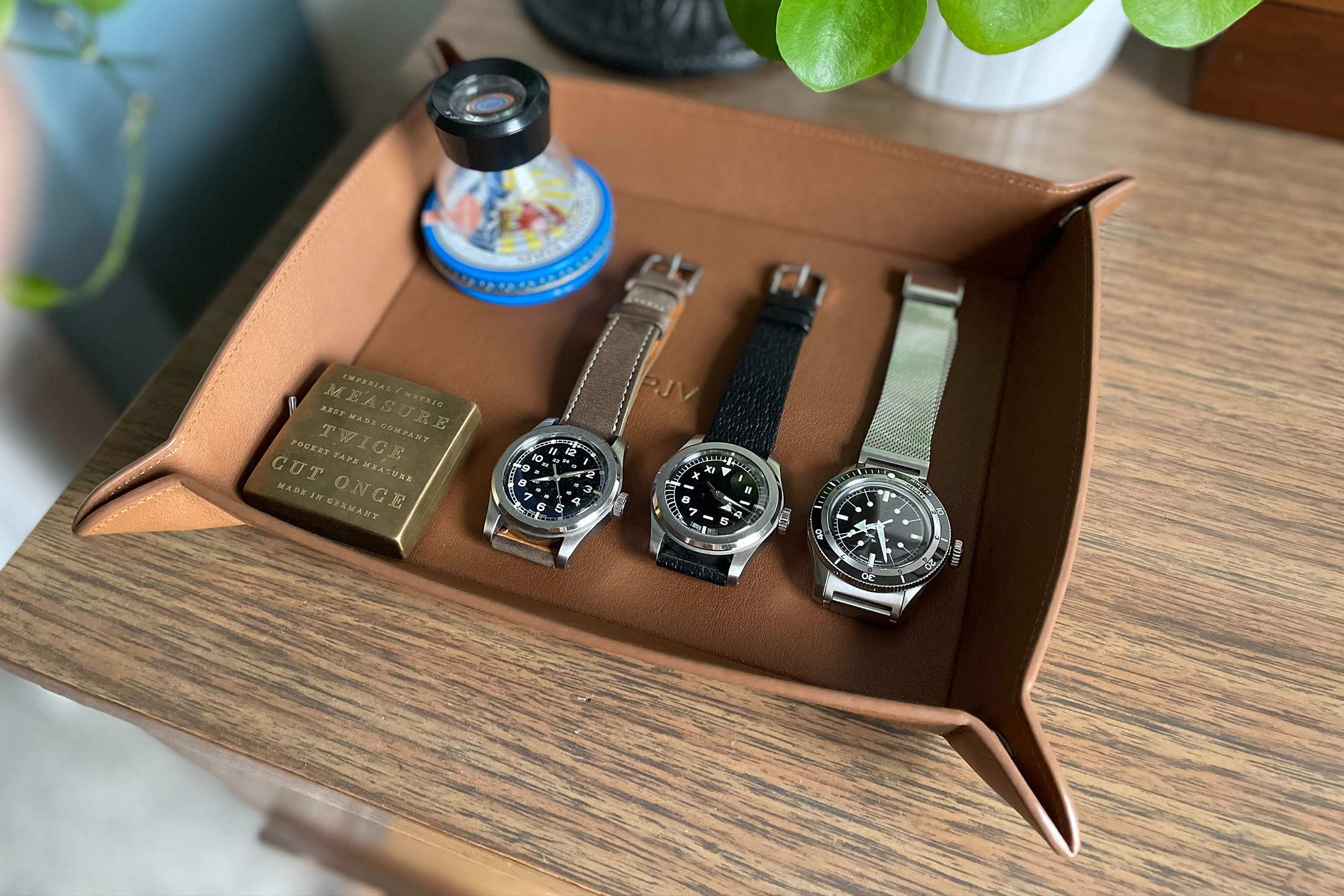 watches on a table