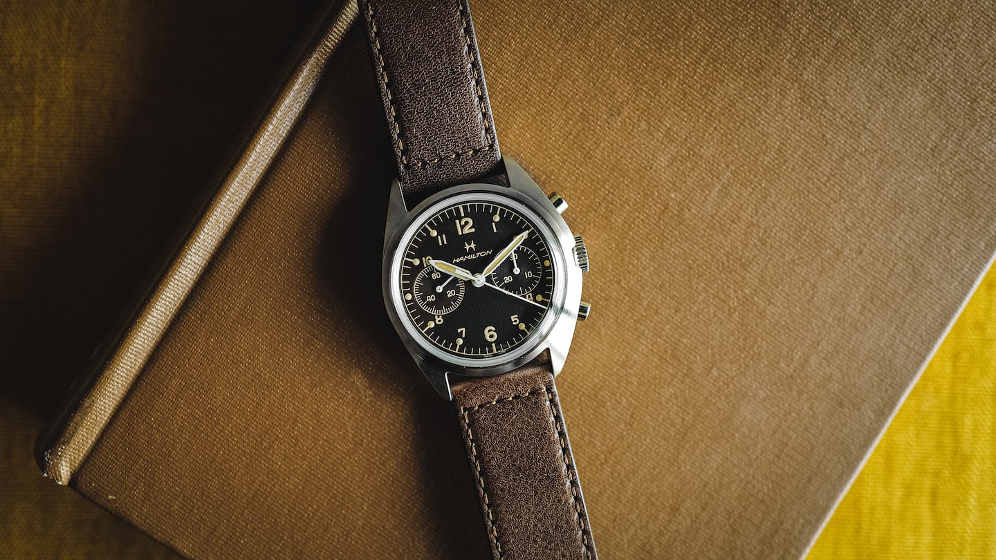 Khaki Pilot Pioneer Mechanical Chronograph