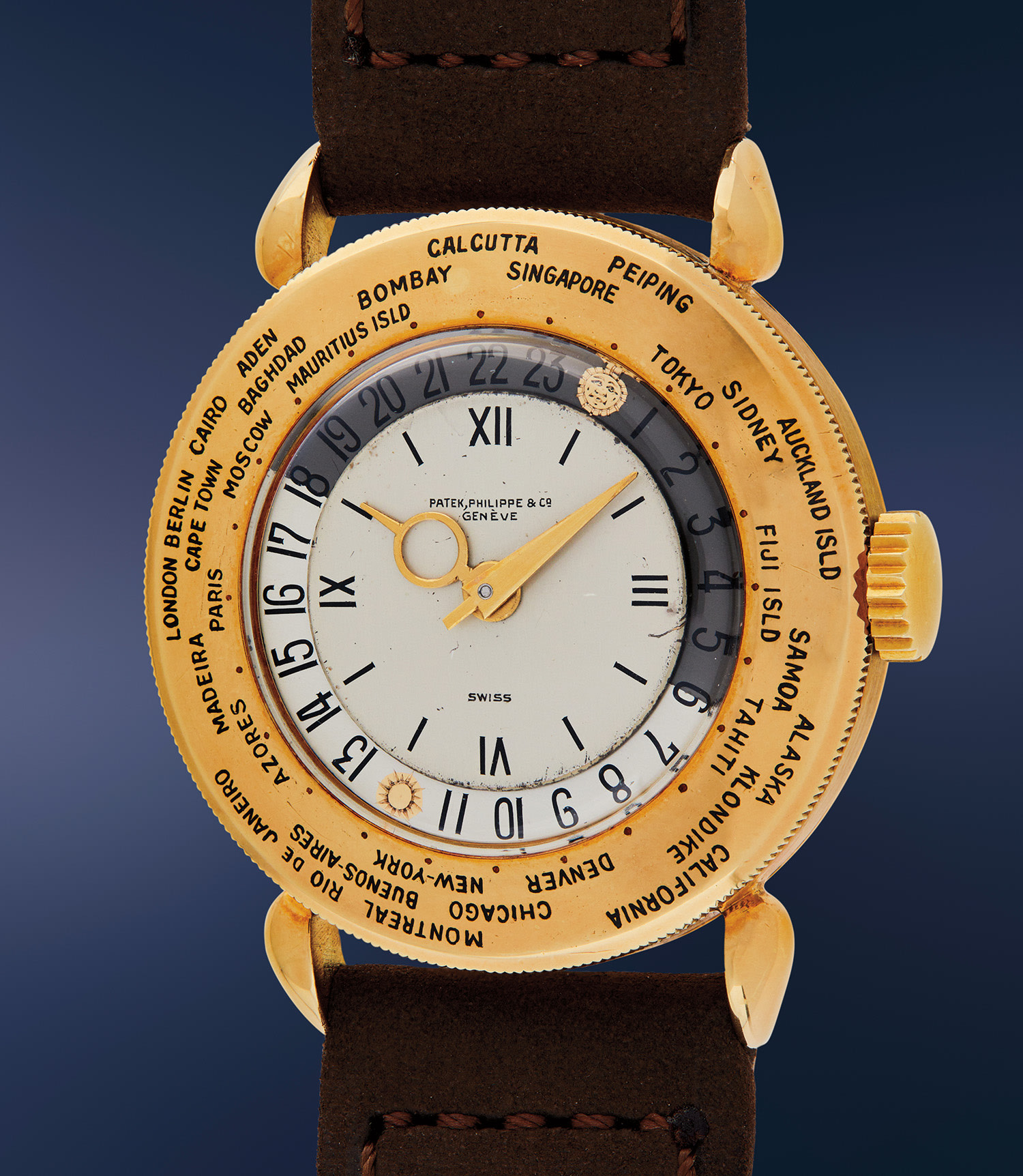 Patek 1415 World timer gold