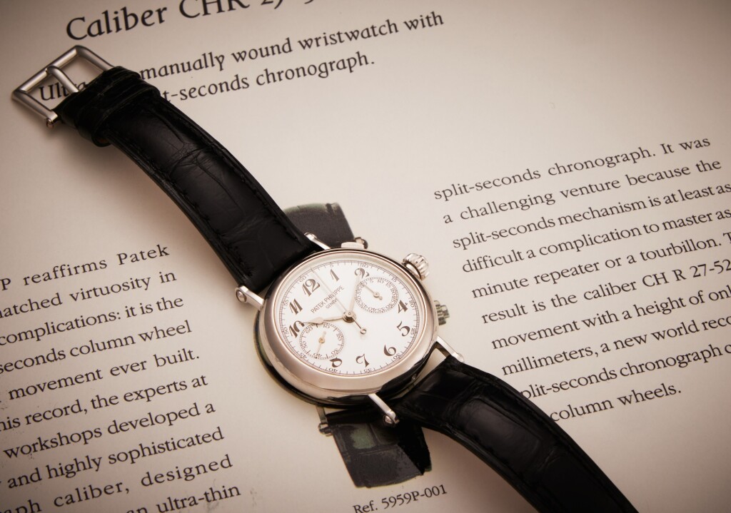 patek 5959 split seconds chronograph 
