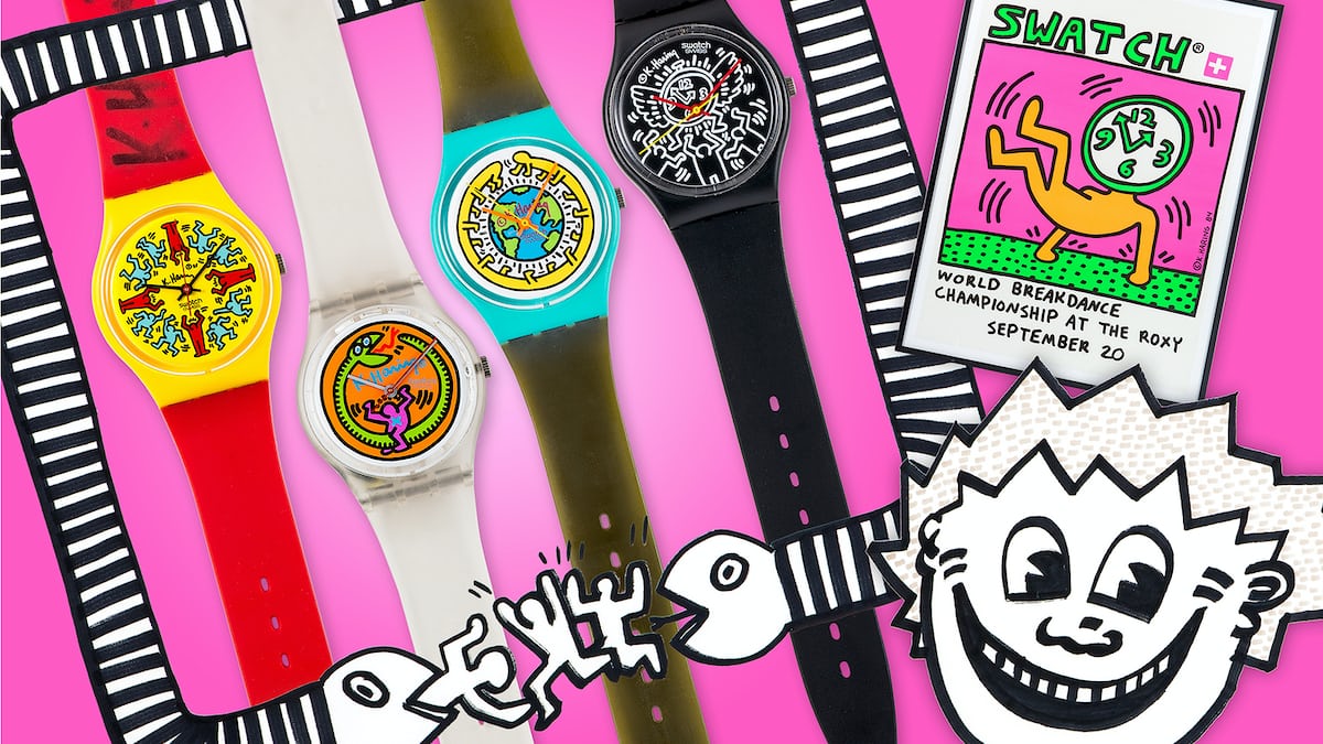 Vintage Swatch Fashion Watch