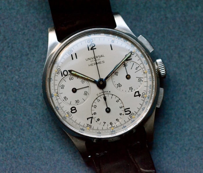 Universal Geneve Hermes Compax Chronograph