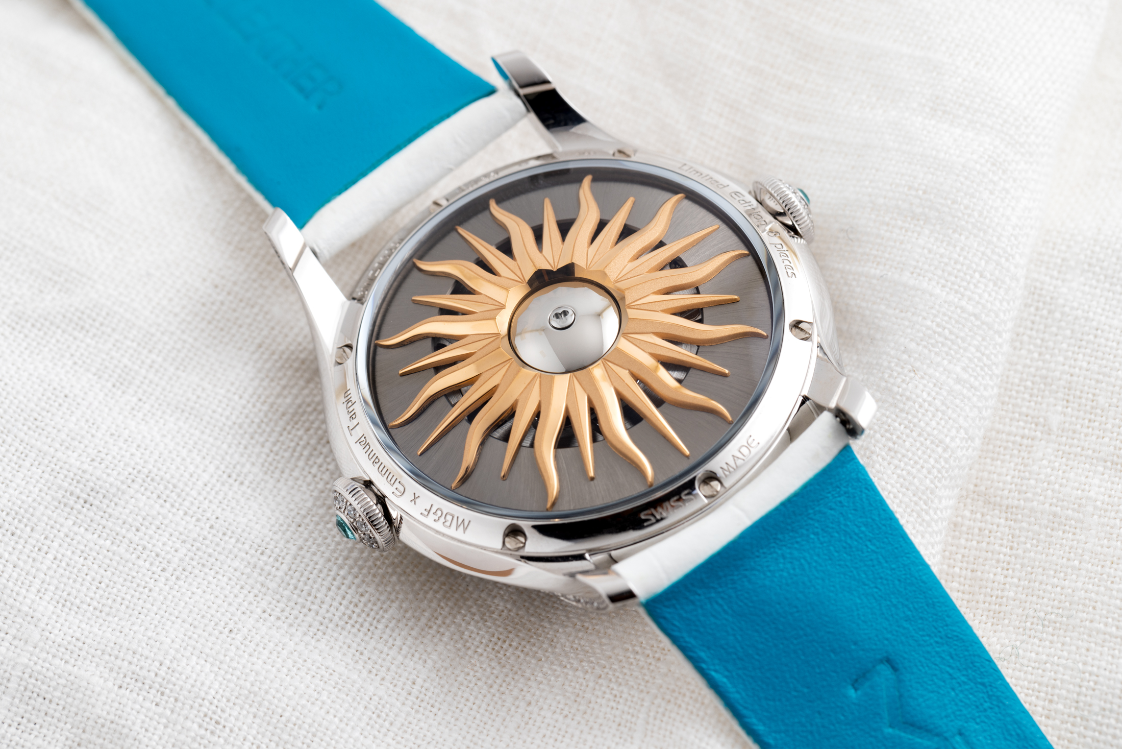 MB&F Flying T x Emmanuel Tarpin rotor