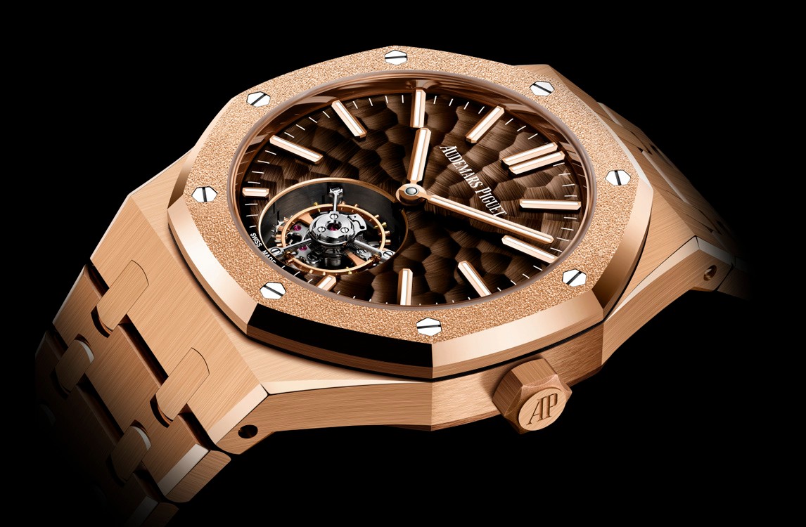 Audemars Piguet royal oak flying tourbillon dimple dial