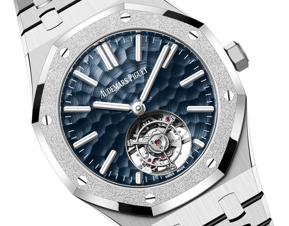 Audemars Piguet royal oak flying tourbillon dimple dial