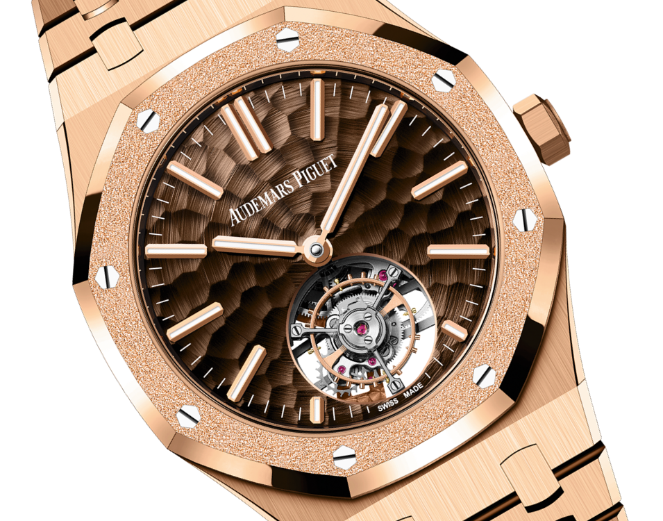 Audemars Piguet royal oak flying tourbillon dimple dial