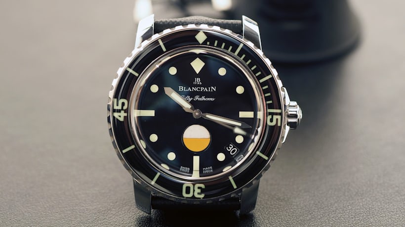 Blancpain Fifty Fathoms Tribute to Mil-spec