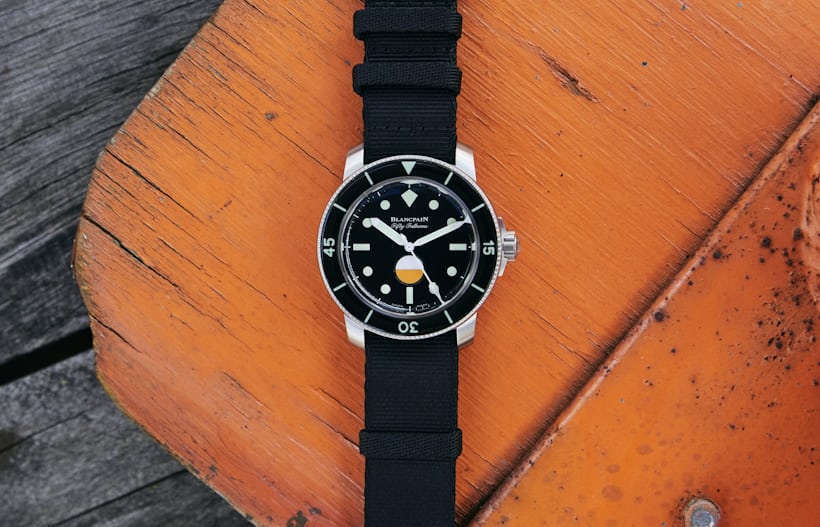 Blancpain Fifty Fathoms Mil-Spec for Hodinkee