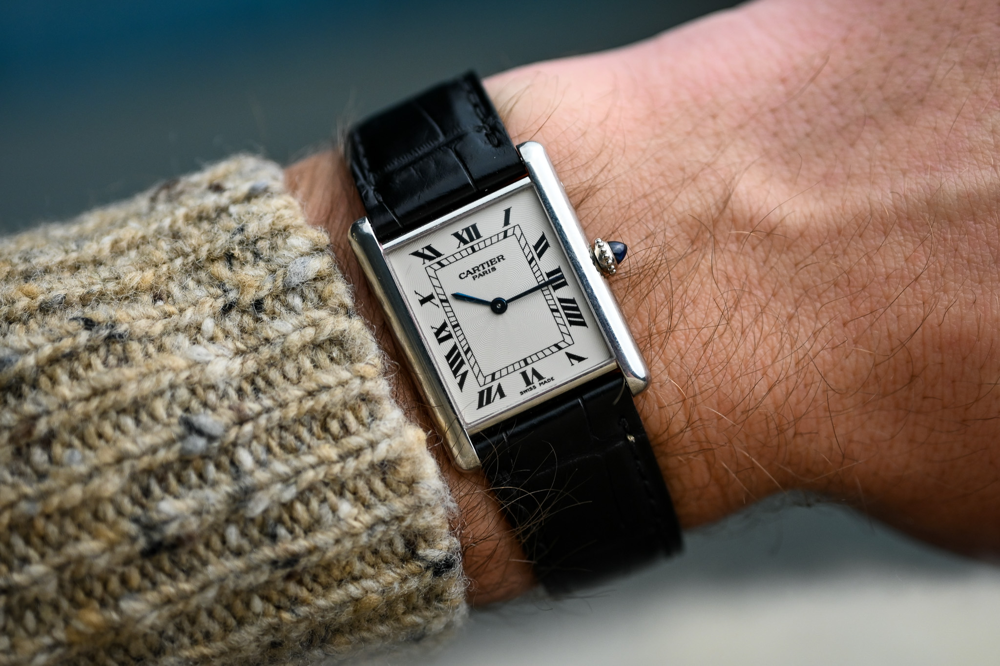 Cartier Tank CPCP Platinum 1601