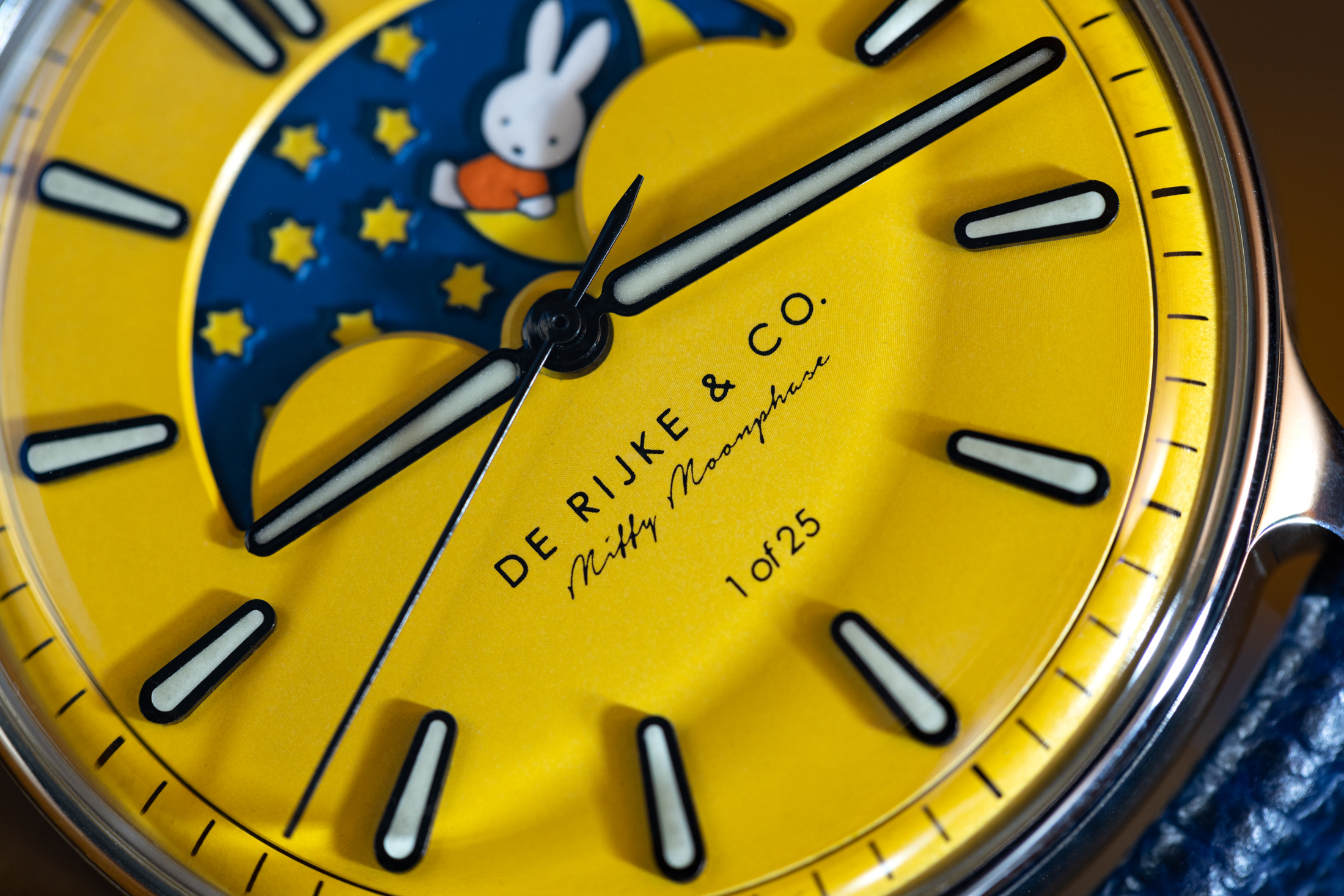 Miffy Moonphase dial