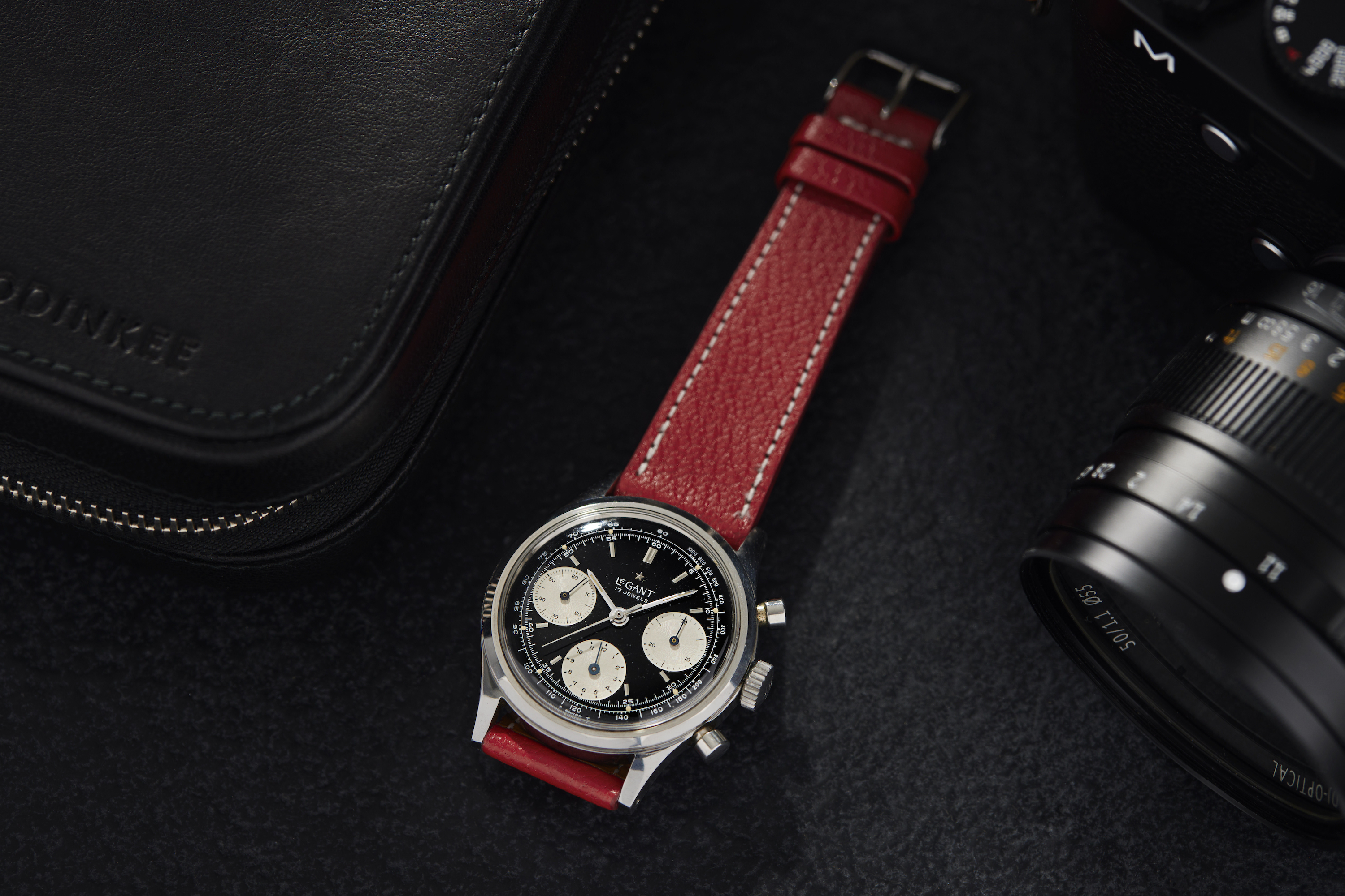 A vintage LeGant chronograph