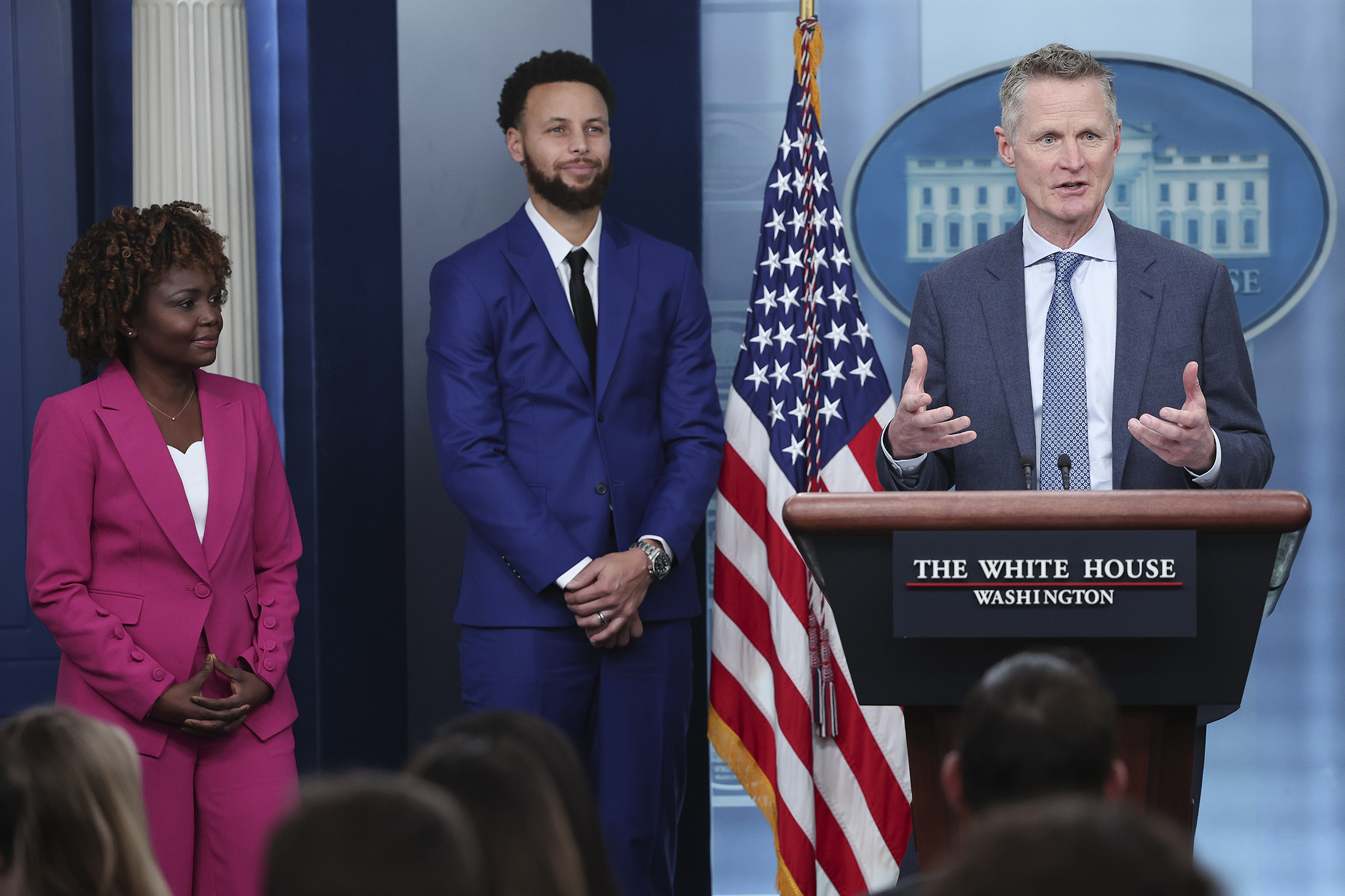 Steph Curry, Steve Kerr, Rolex Deepsea