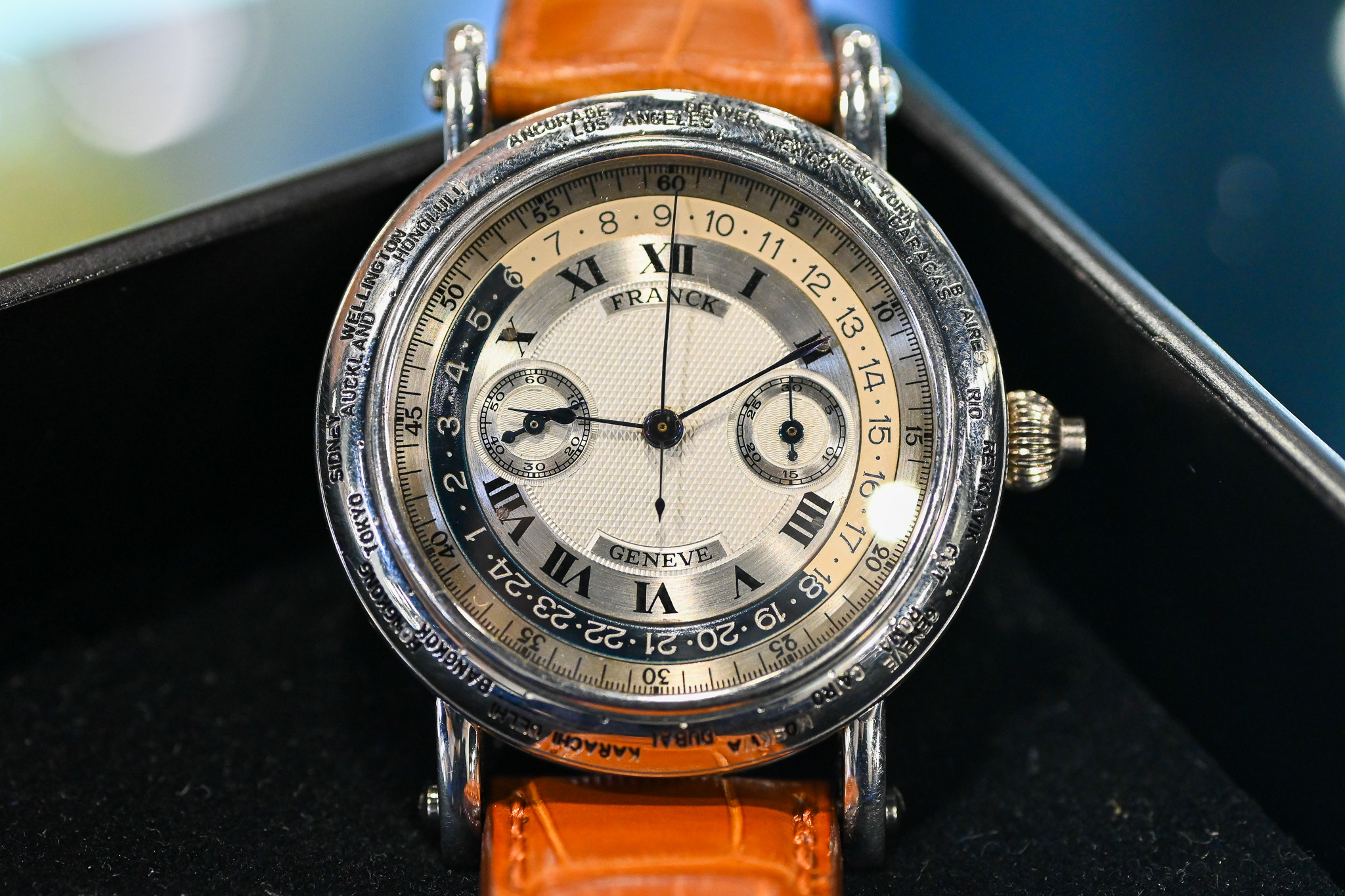 Franck Muller double-sided chronograph