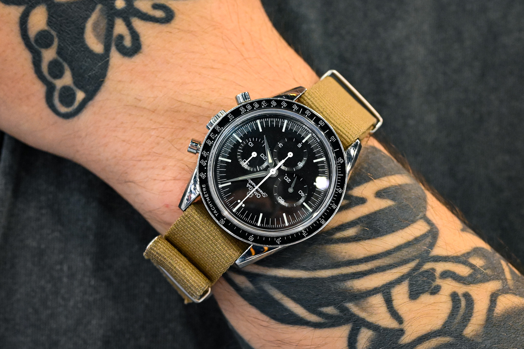 Omega Speedmaster wristshot