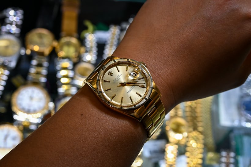 gold Rolex date