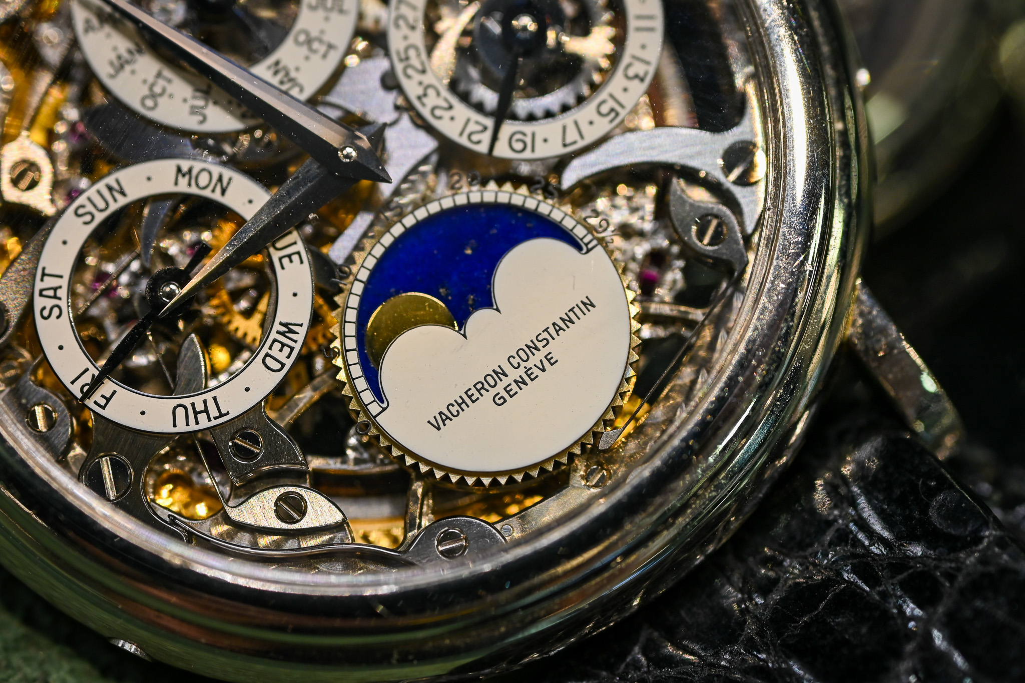 Vacheron ultra thin skeleton perpetual calendar