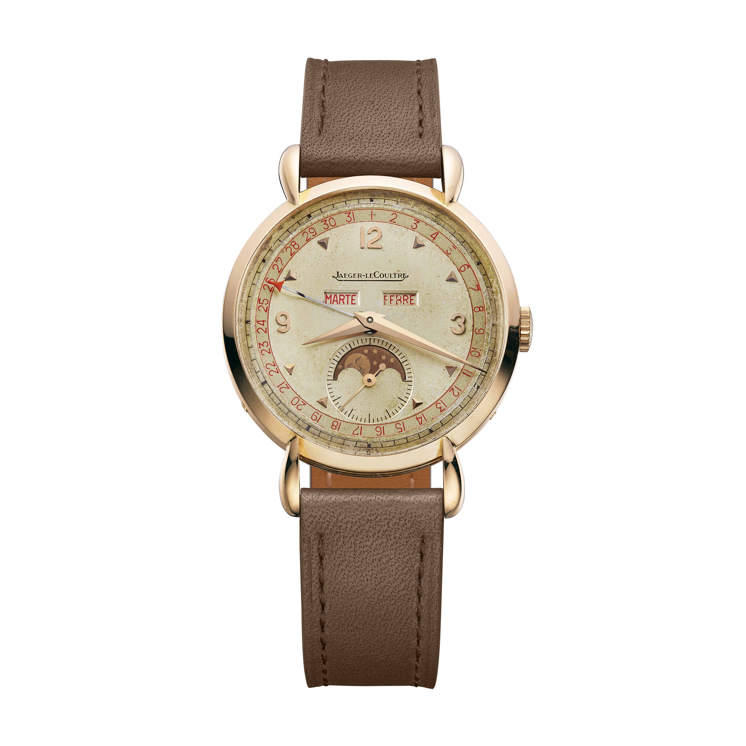 Triple Calendar watch 