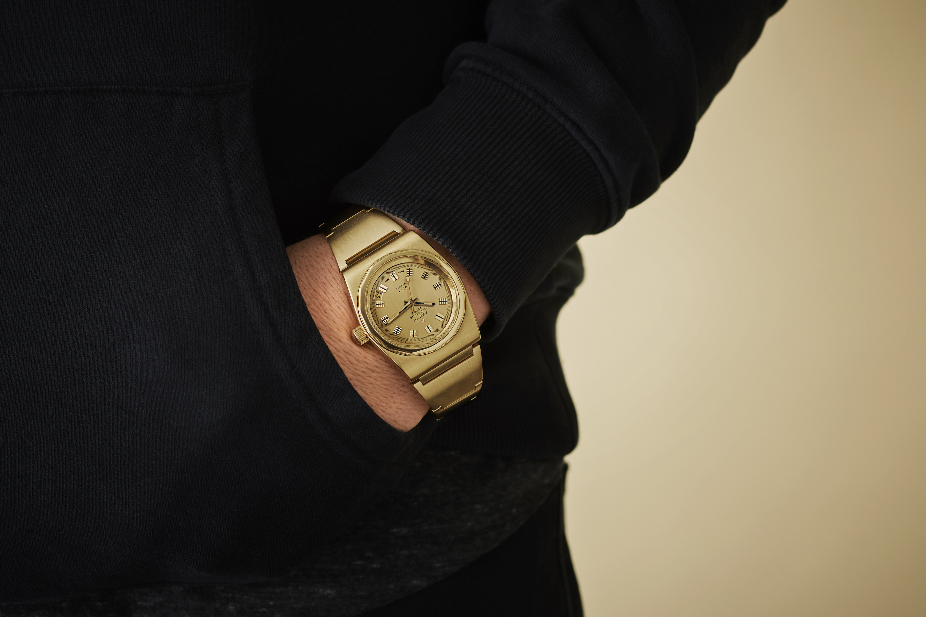 A vintage Zenith on the wrist