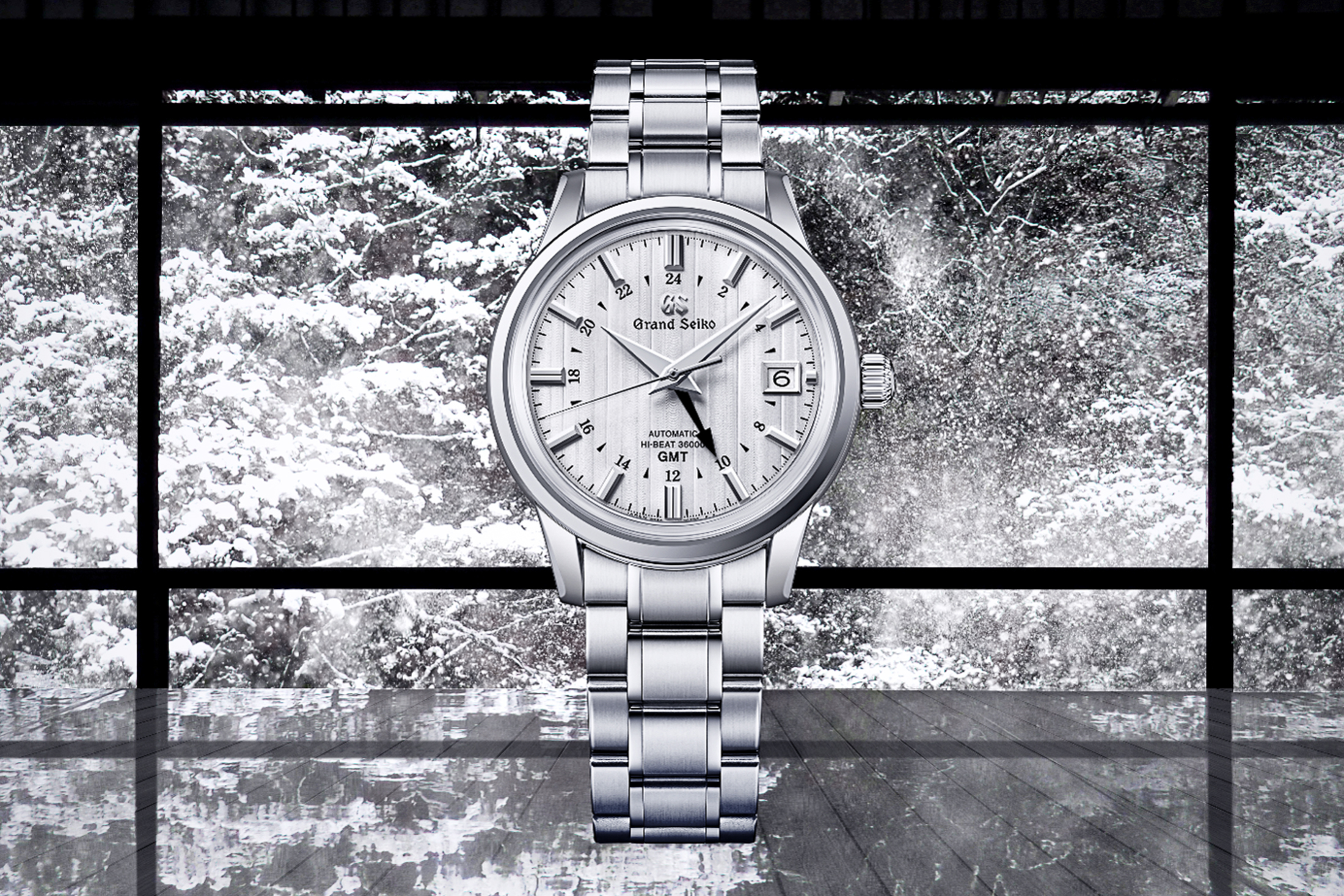 グランドセイコー エレガンスコレクション SBGJ271 雪化床 GMT