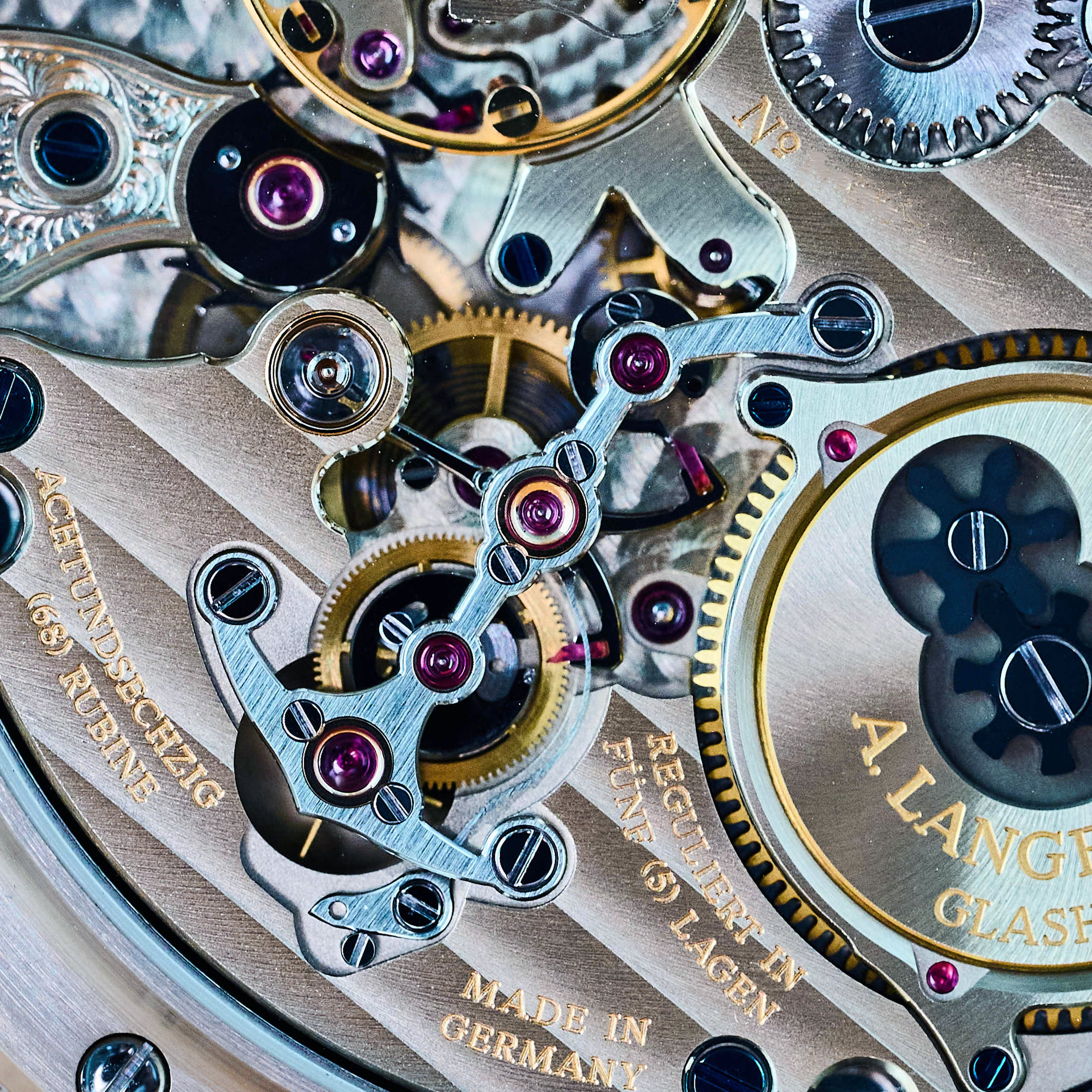 The old remontoire bridge of the Zeitwerk