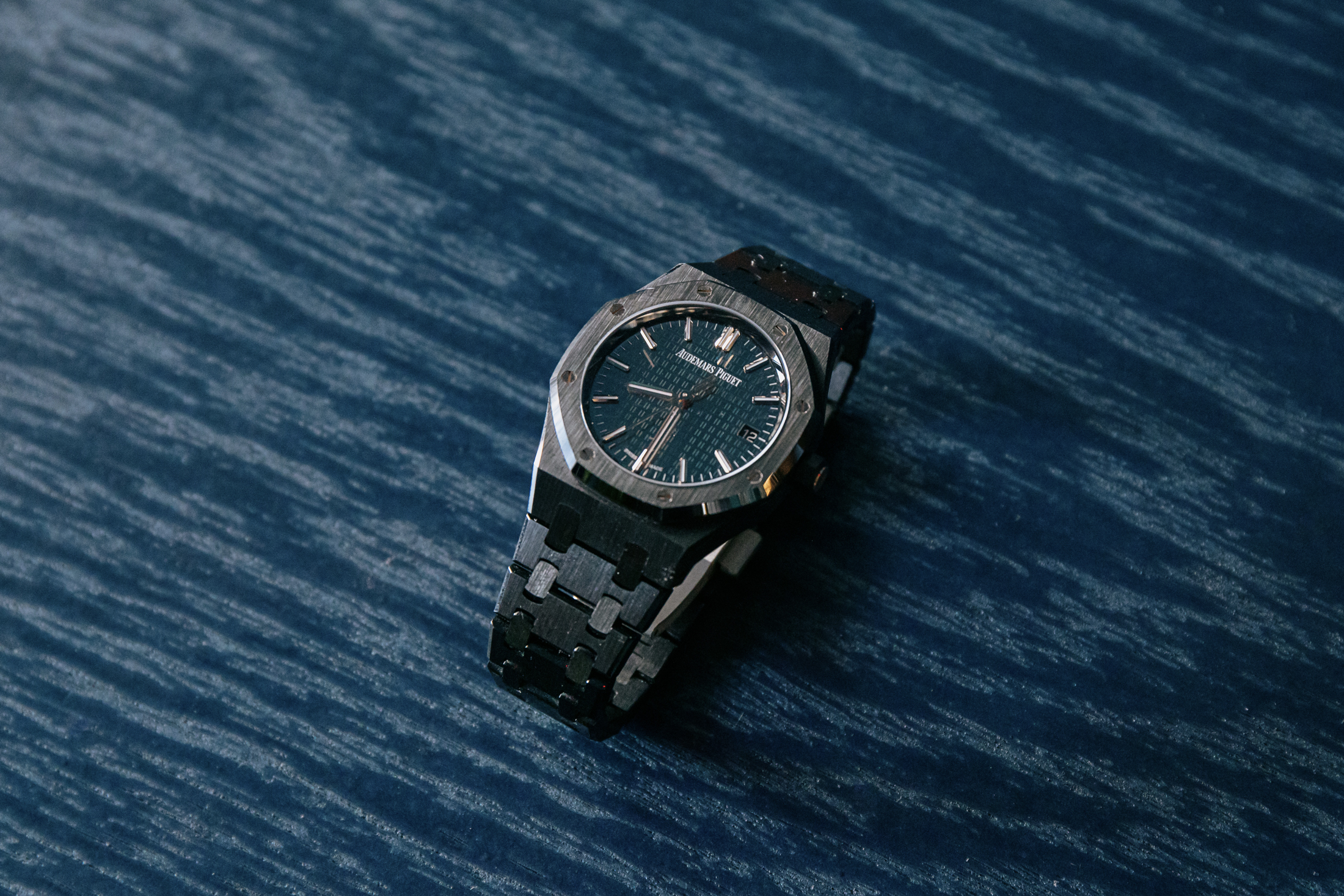 Black ceramic AP Royal Oak