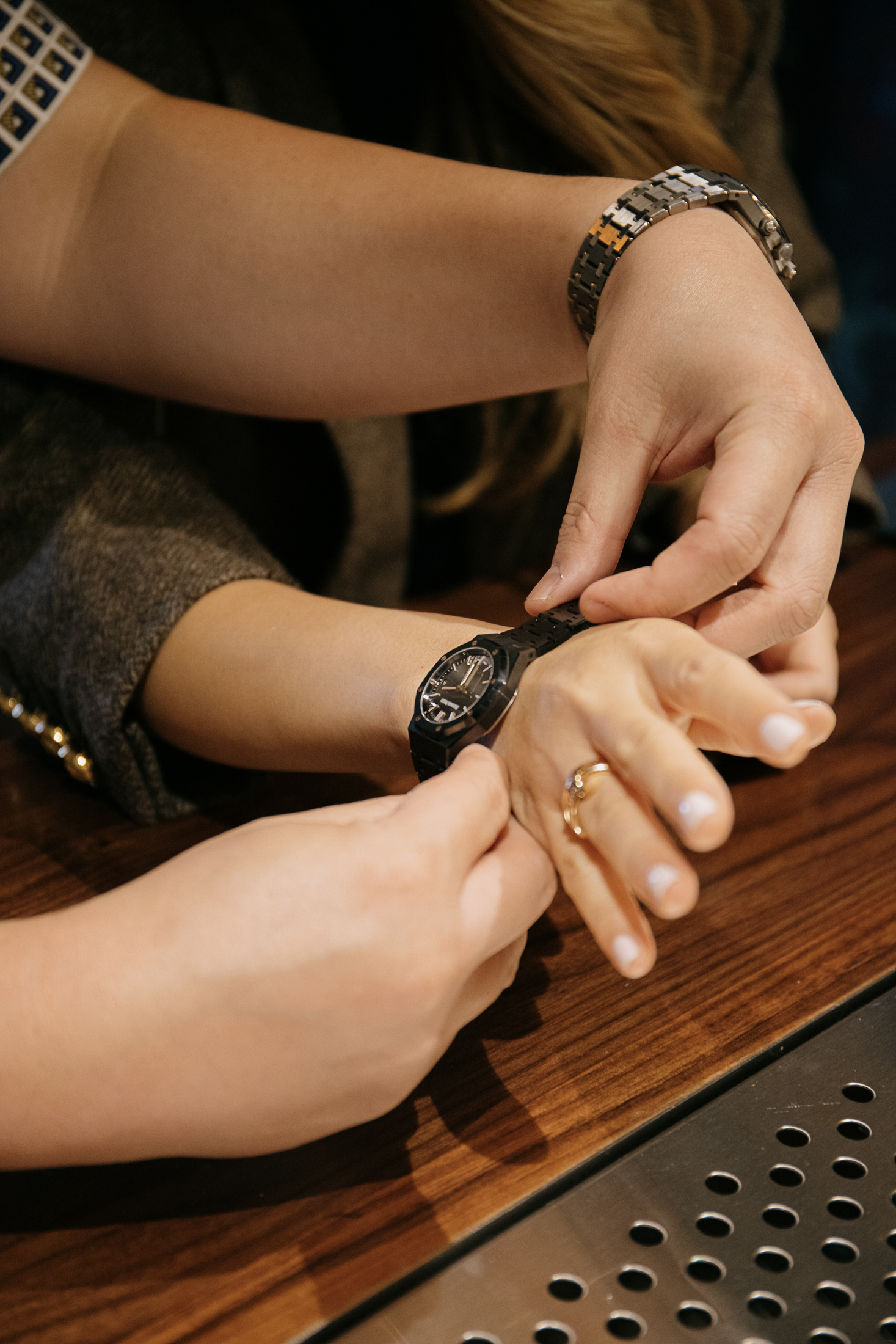 Black ceramic AP Royal Oak