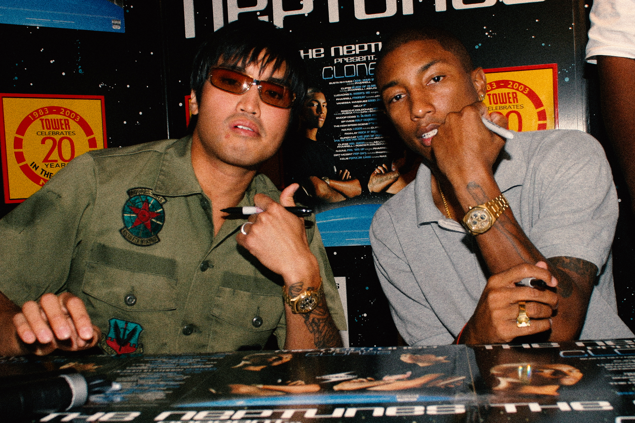 Pharrell and Chad Hugo 