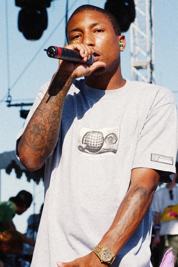 Pharrell at Coachella 