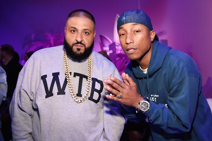 Pharrell with Khaled 
