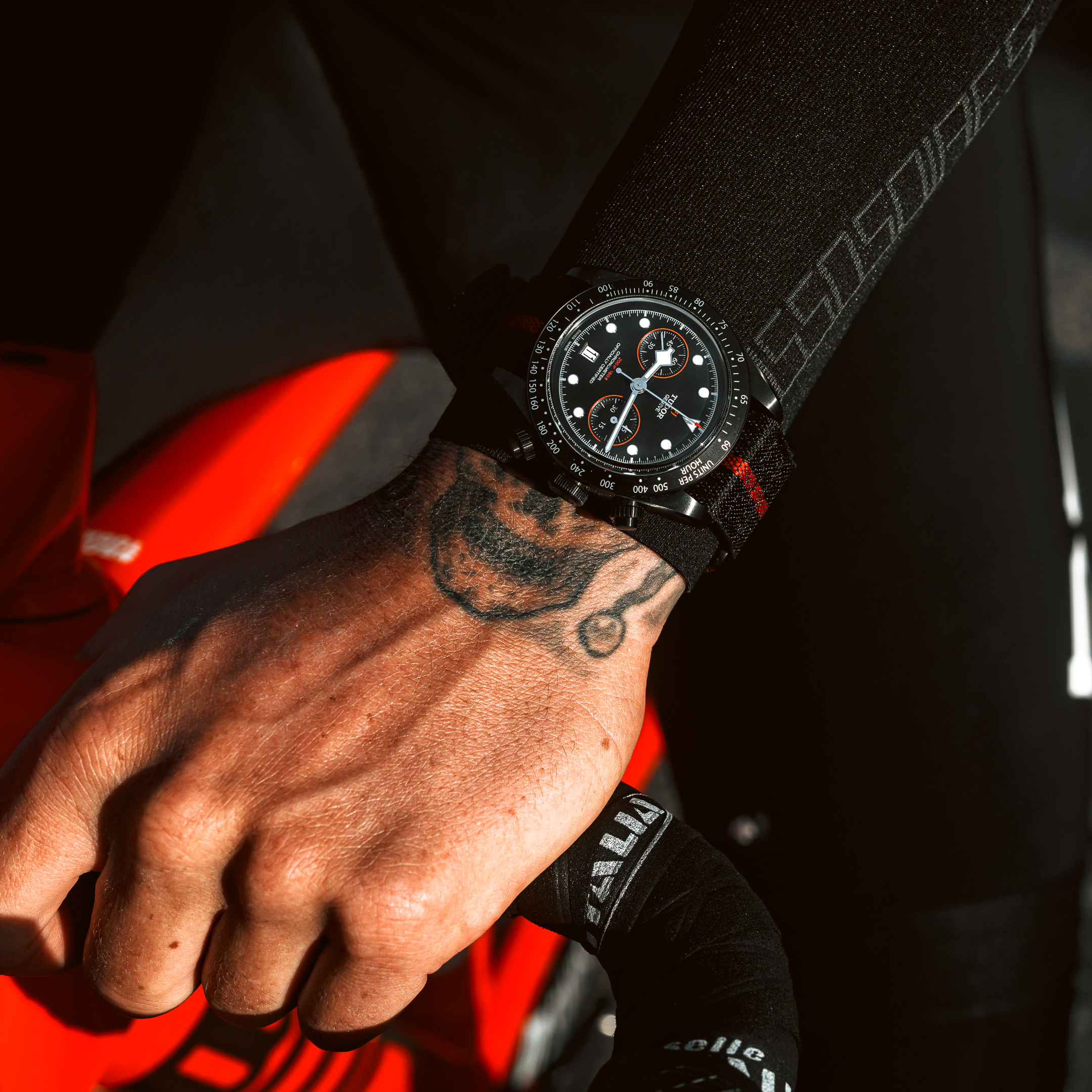 Tudor Pro Cycling Black Bay Chronograph