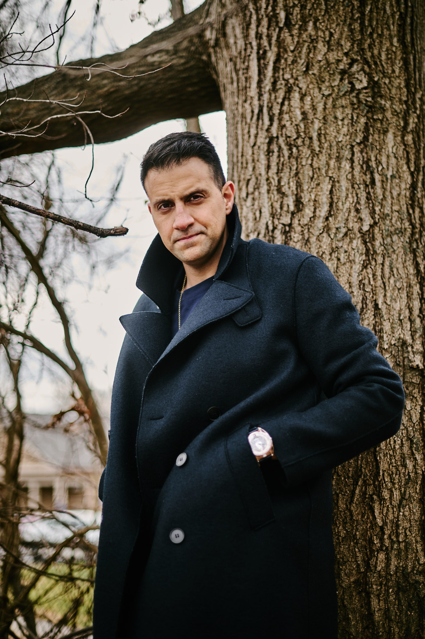 Christopher Daaboul at the ExperLuxe lounge