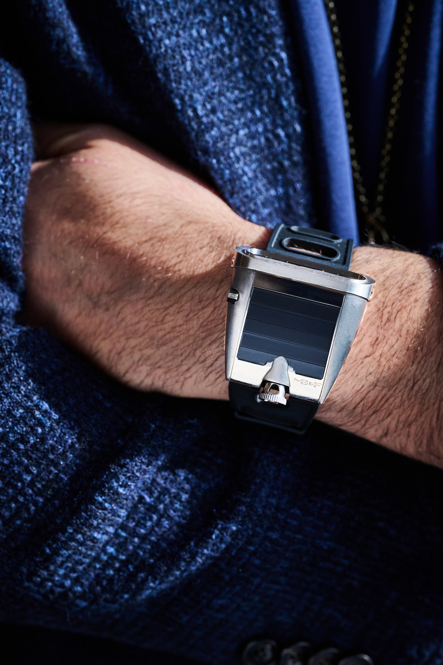 MB&F HM5 on the wrist