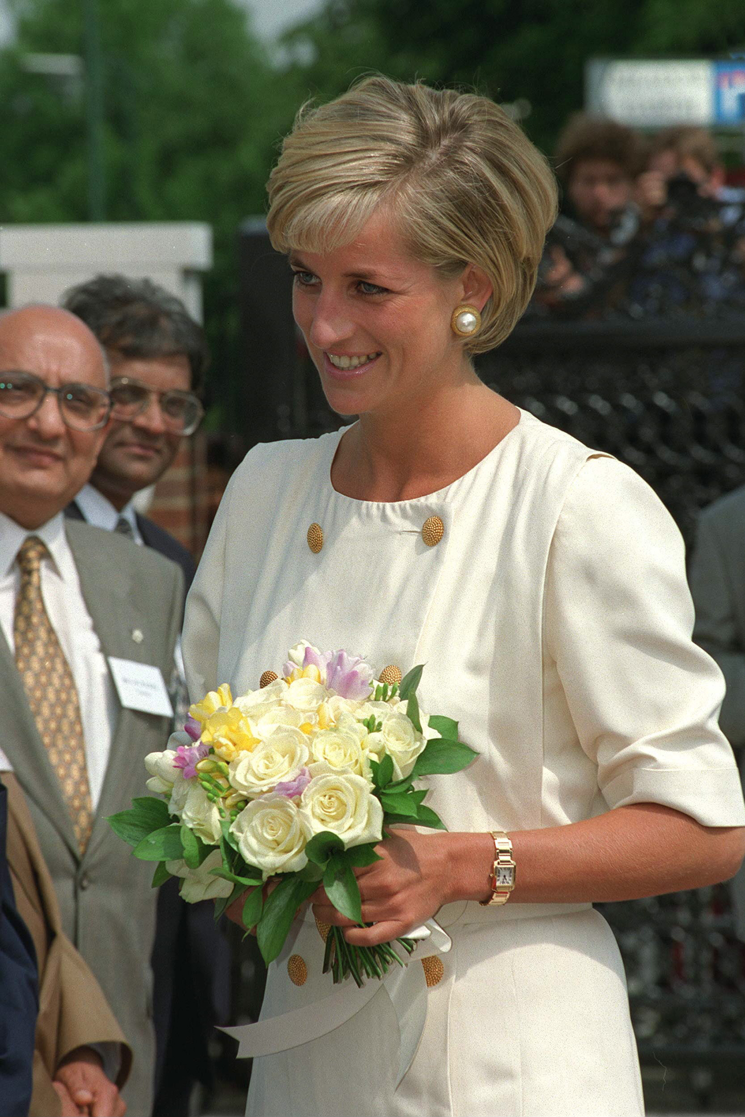 Princess Diana in Tank Francaise 