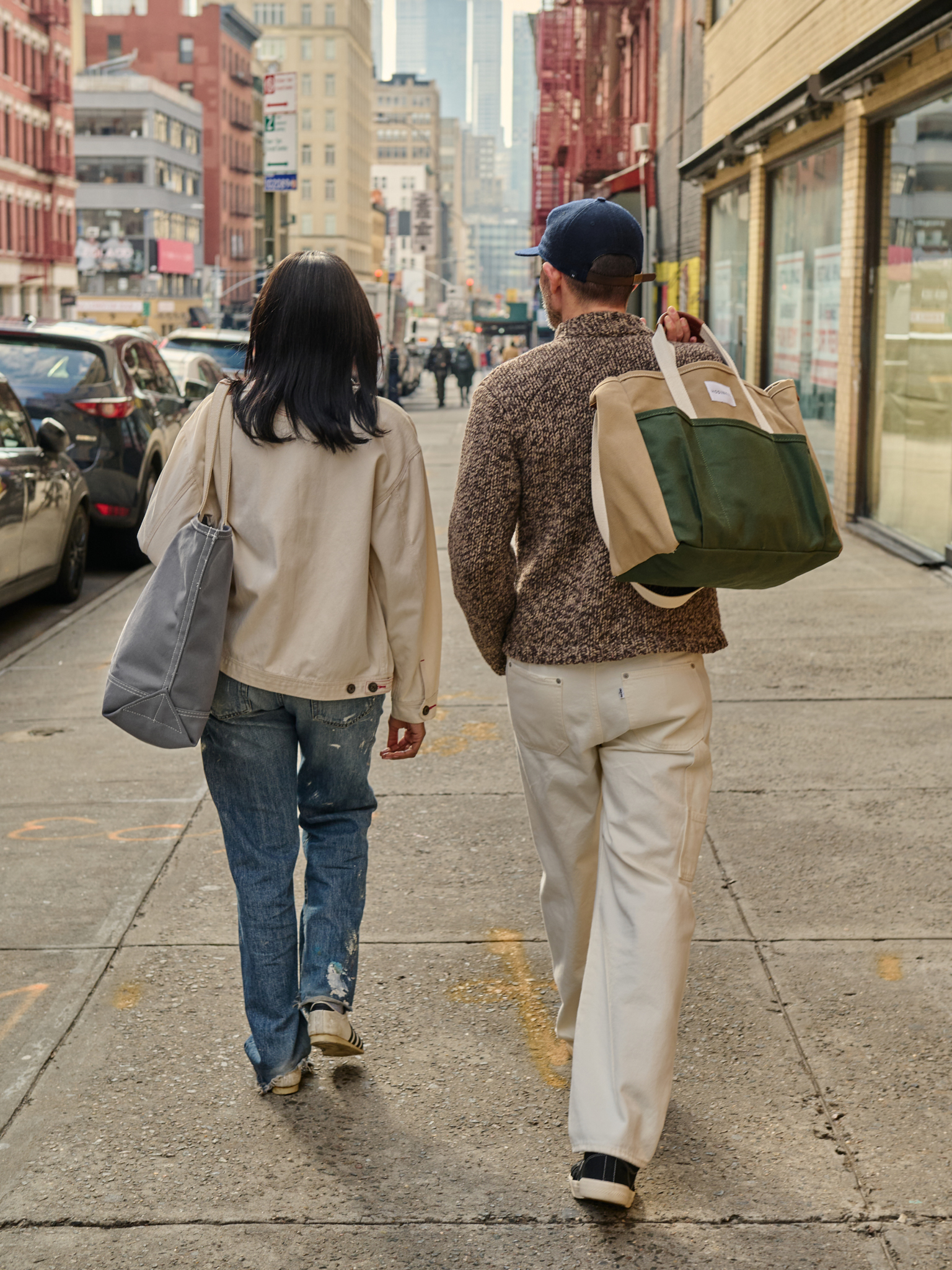 HODINKEE　6パネル ハット（ネイビーウール）　ユーティリティ トート（カーキ＆オリーブ）