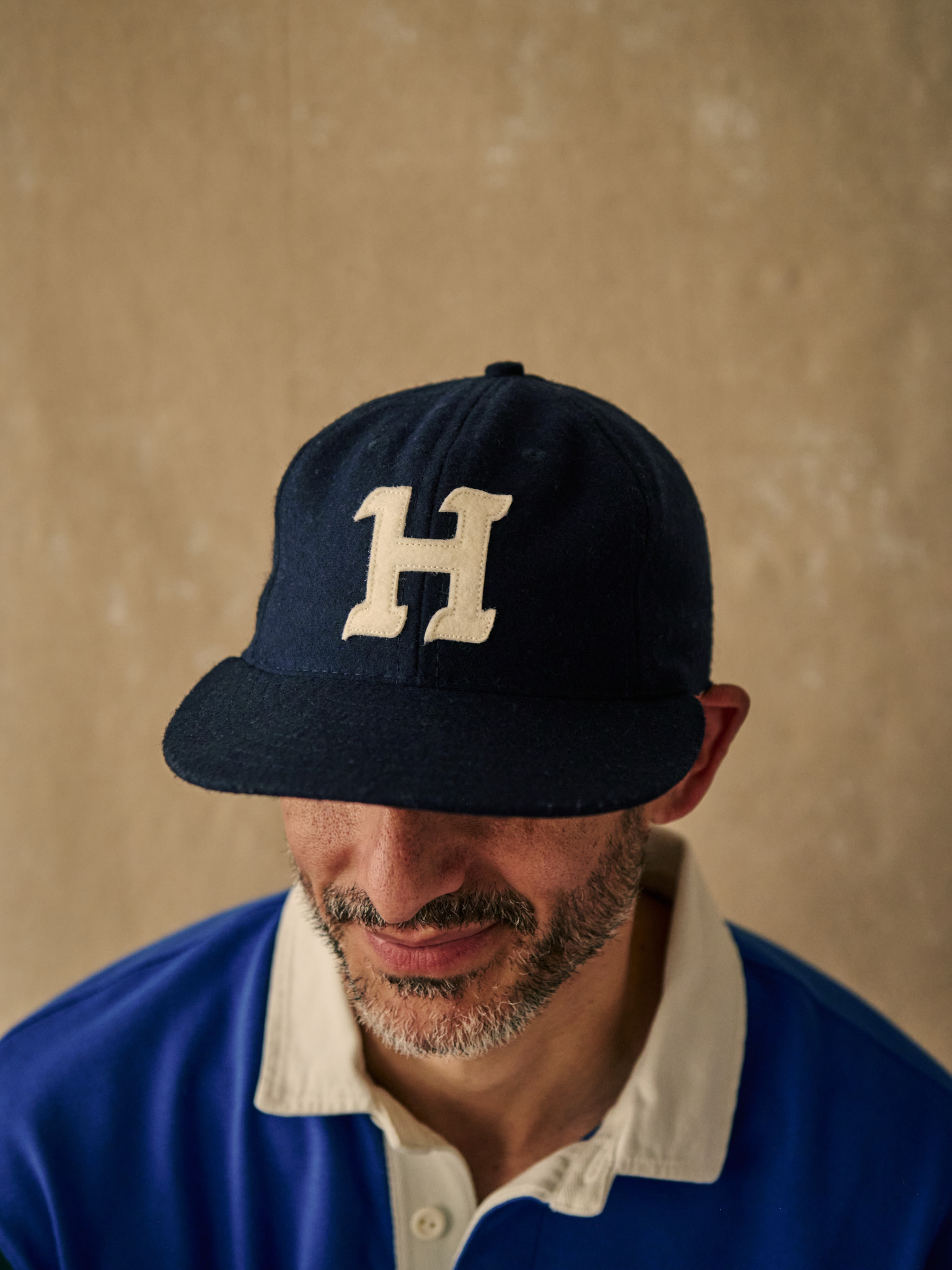 HODINKEE　6パネル ハット ネイビーウールモデル