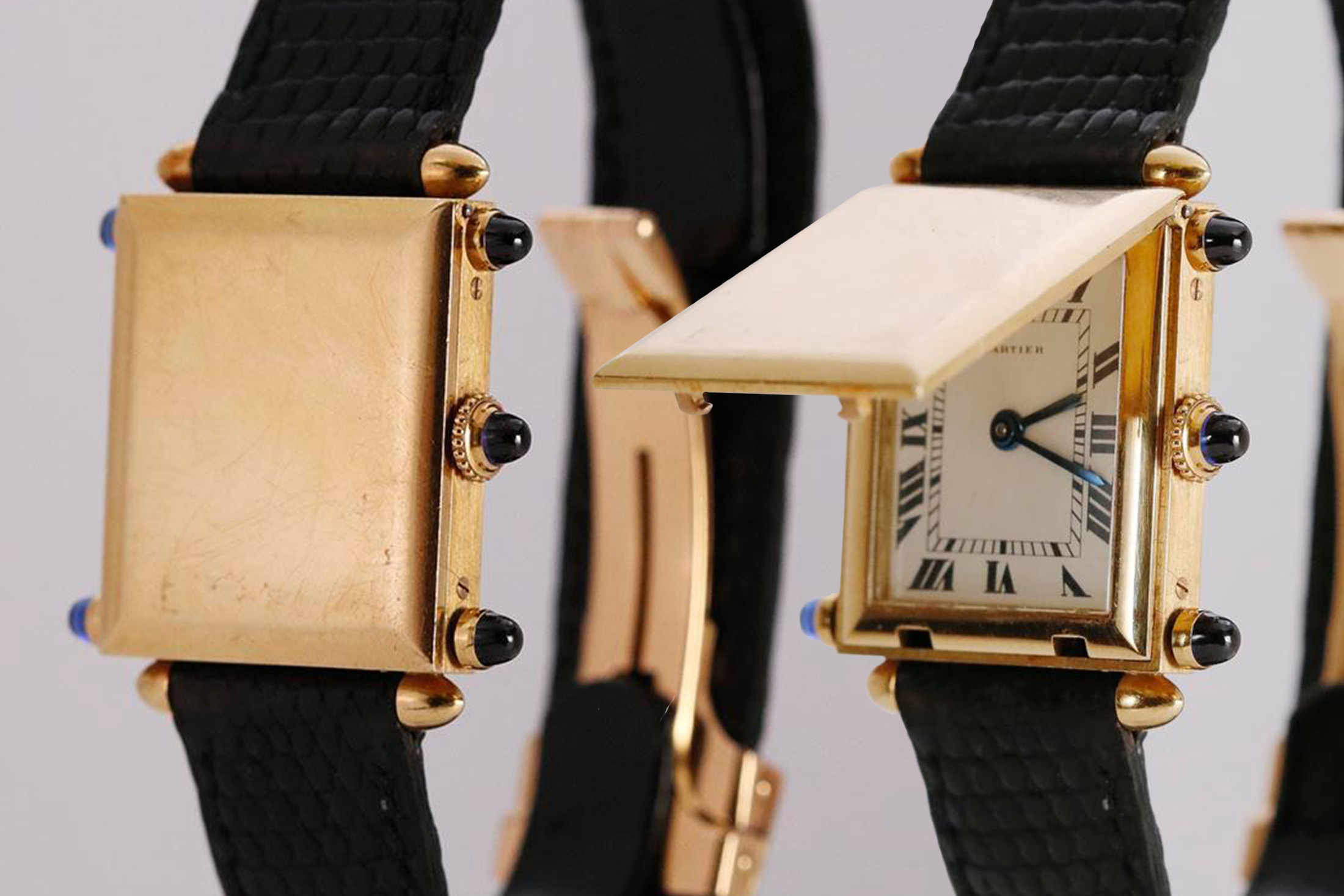 カルティエ　タンク「オビュ サボネット」