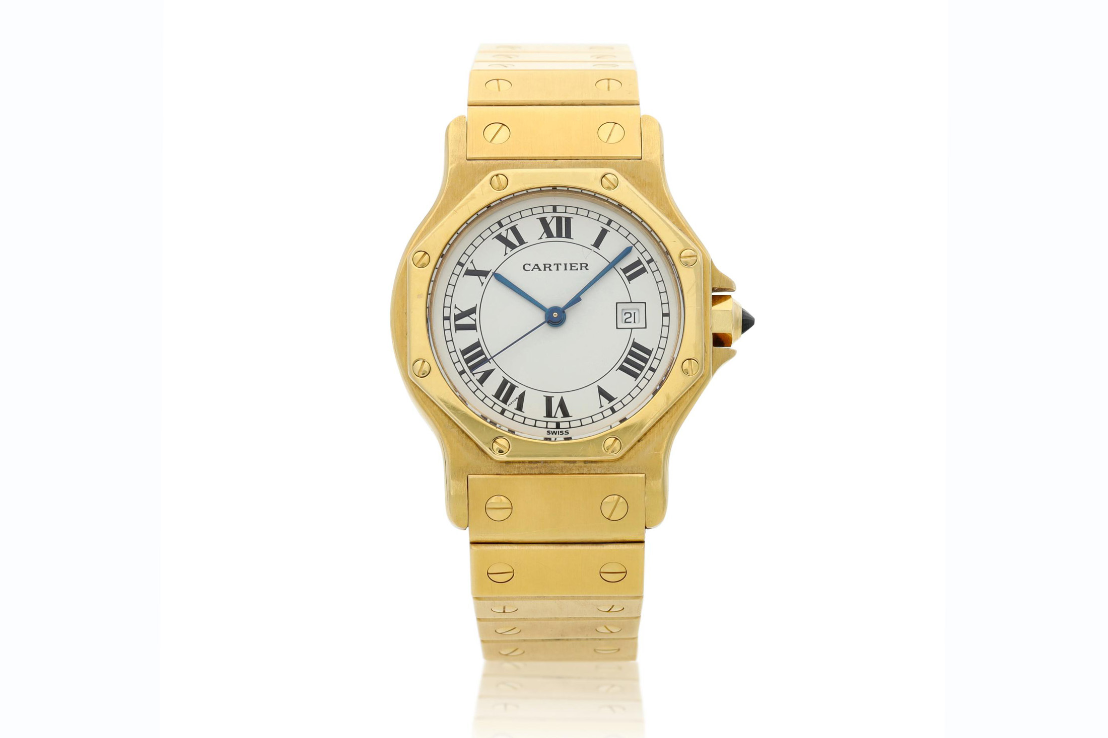 カルティエ　「サントス オクタゴン」 YG