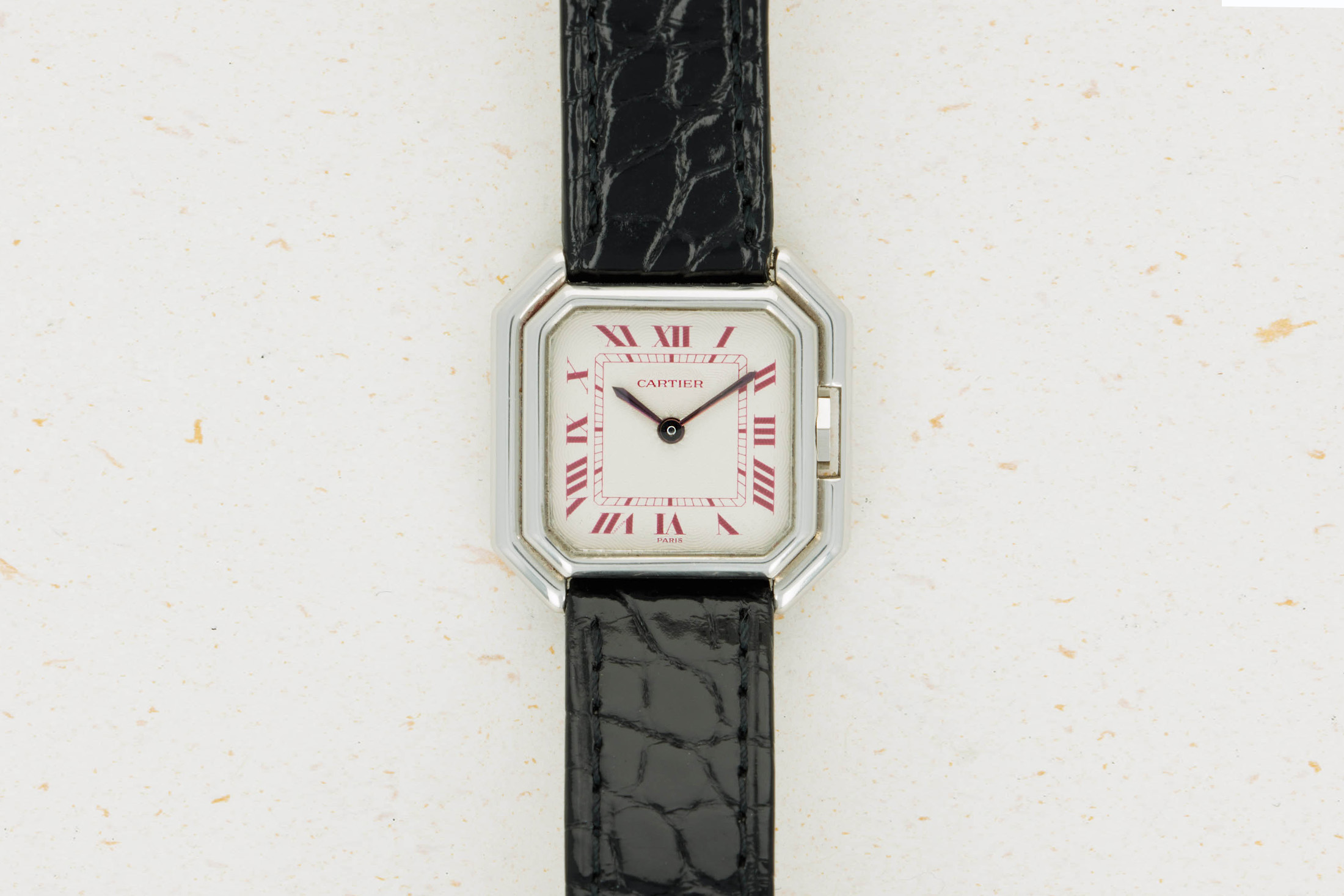 カルティエ　「サンチュール」 25mm プラチナ製