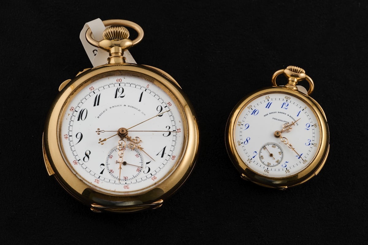 Patek minute repeater and split second minute repeater pocket watches