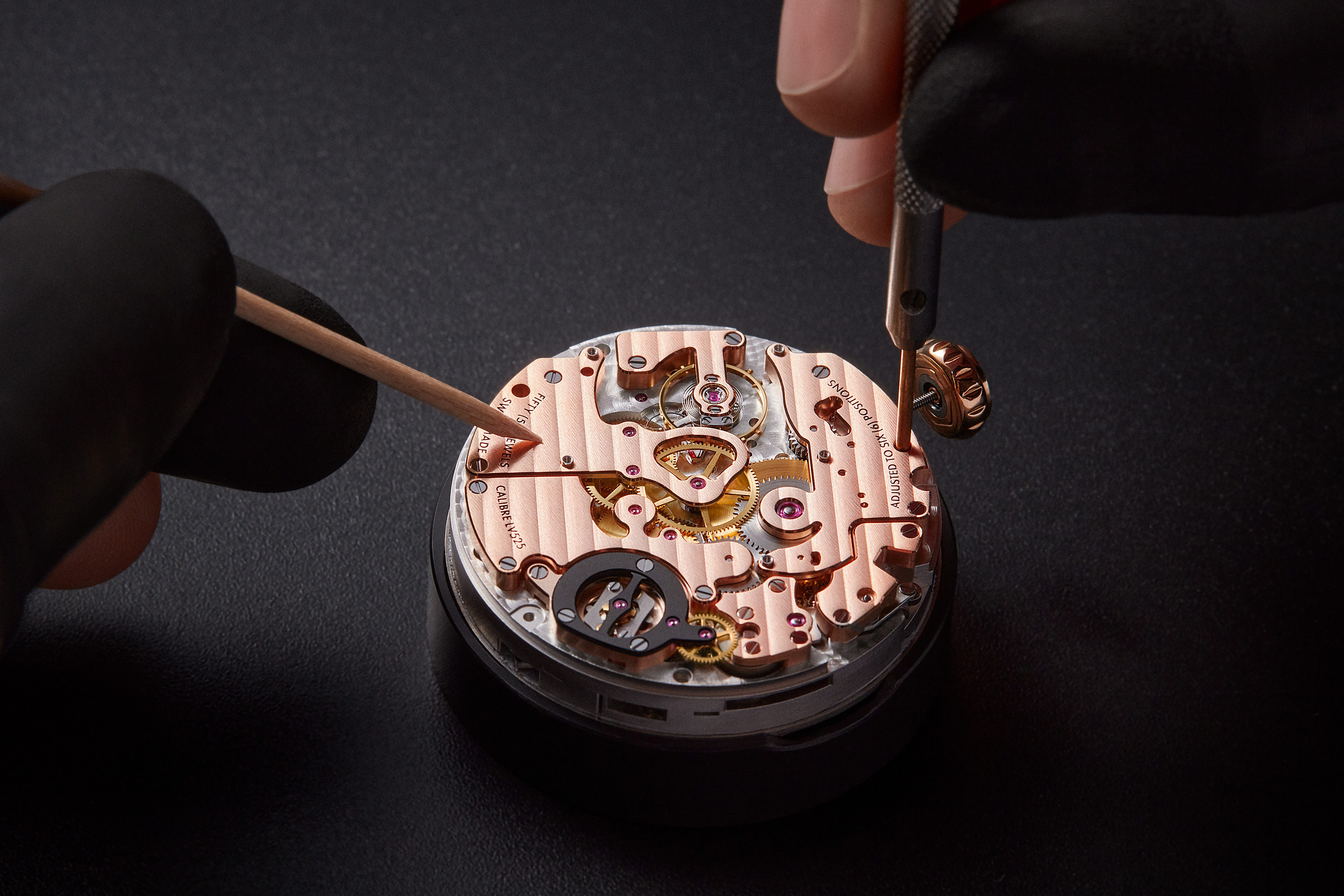 a watch movement 