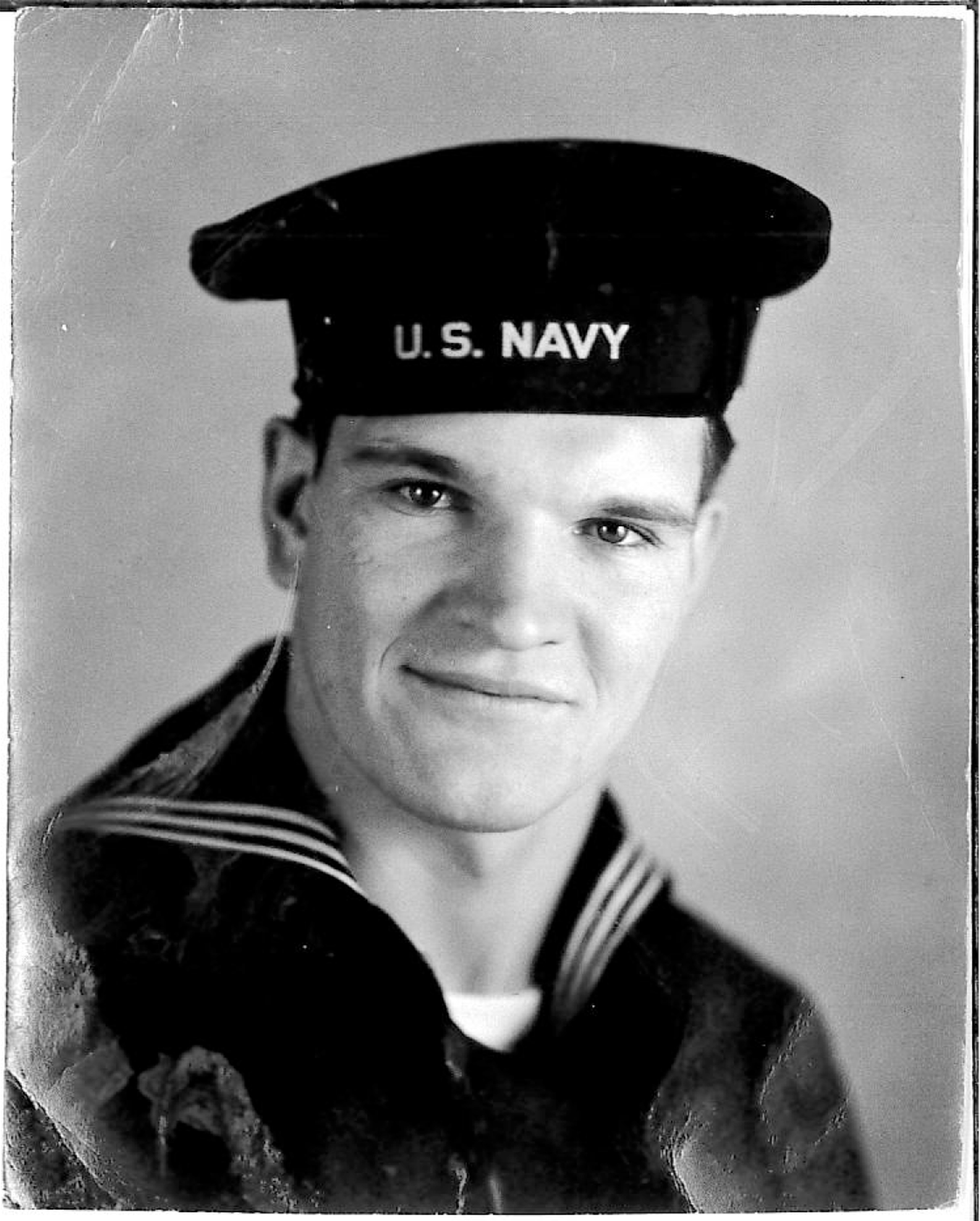 A portrait of Lt. Commander Frank Kauzlarich