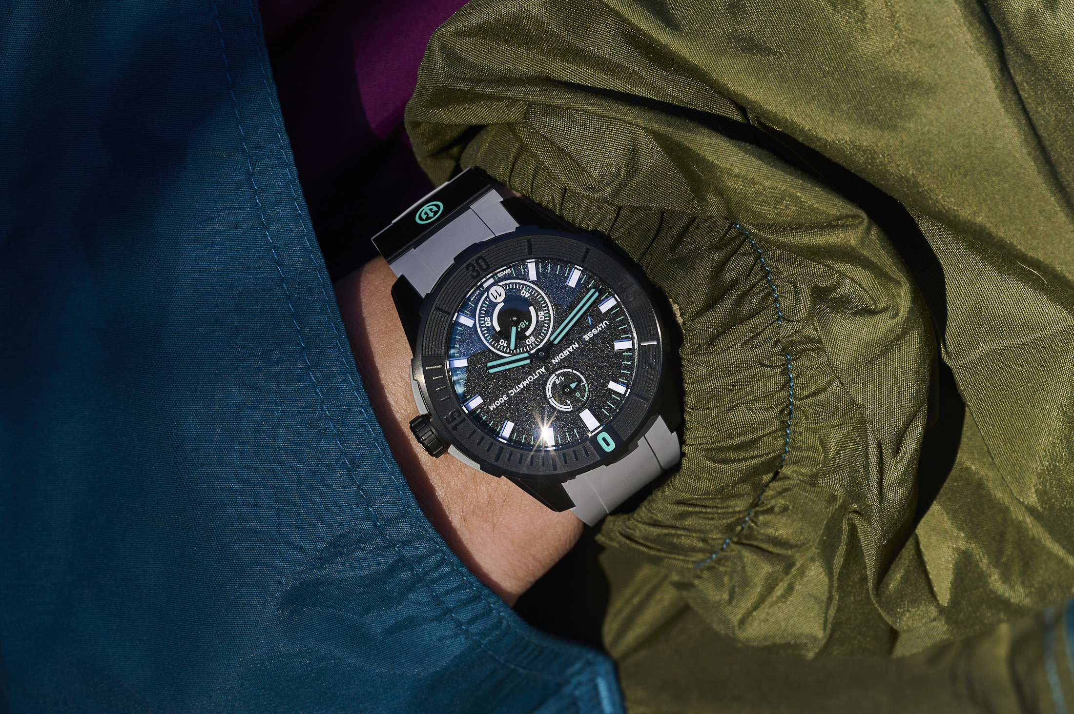 The Ulysse Nardin One More Wave watch.