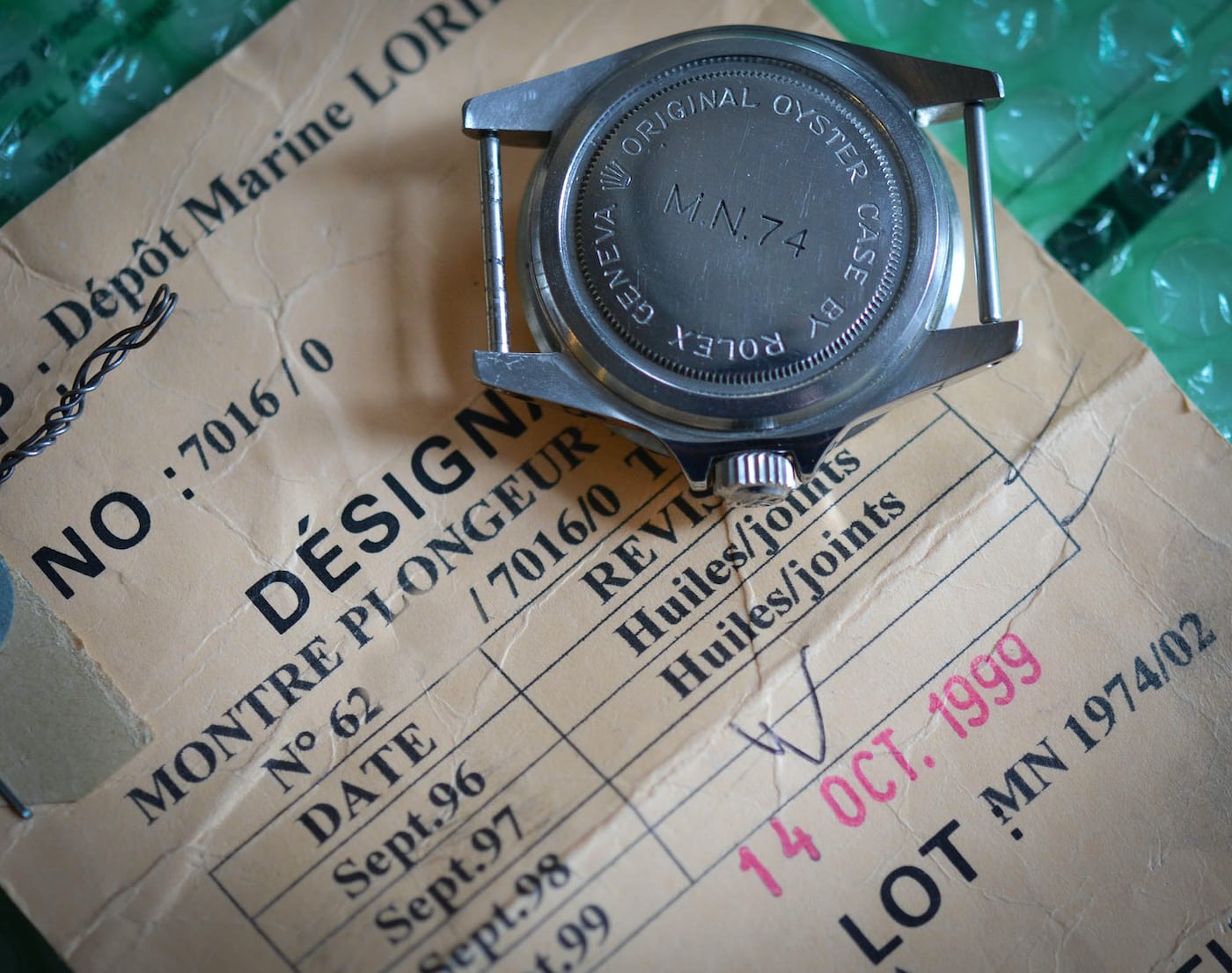 A Tudor Submariner from the Marine Nationale