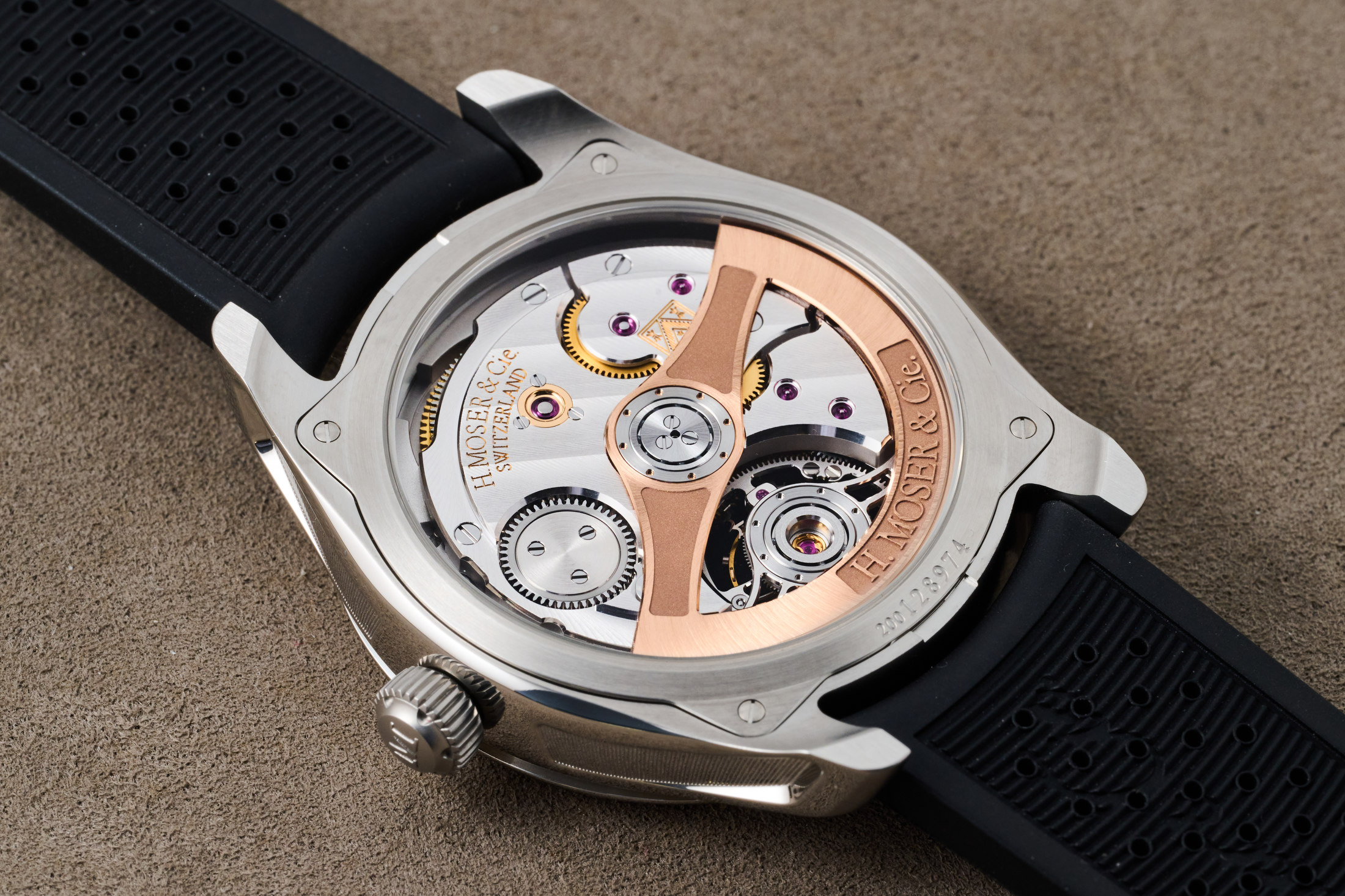 The HMC804 movement and new 40mm steel case