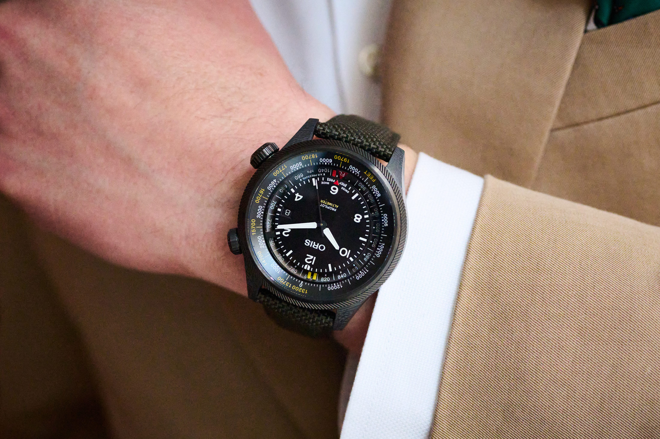 the 2023 oris propilot altimeter