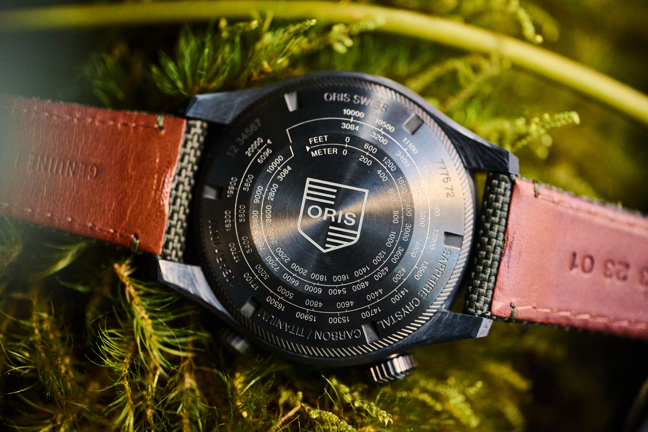 オリス　プロパイロット アルティメーターの裏蓋