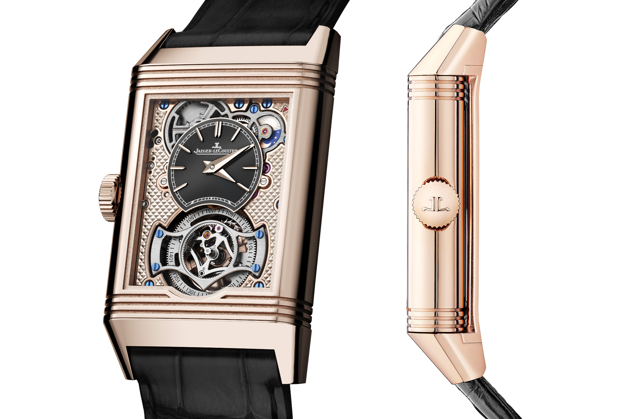 ジャガー・ルクルト　レベルソ・トリビュート・デュオ・トゥールビヨン