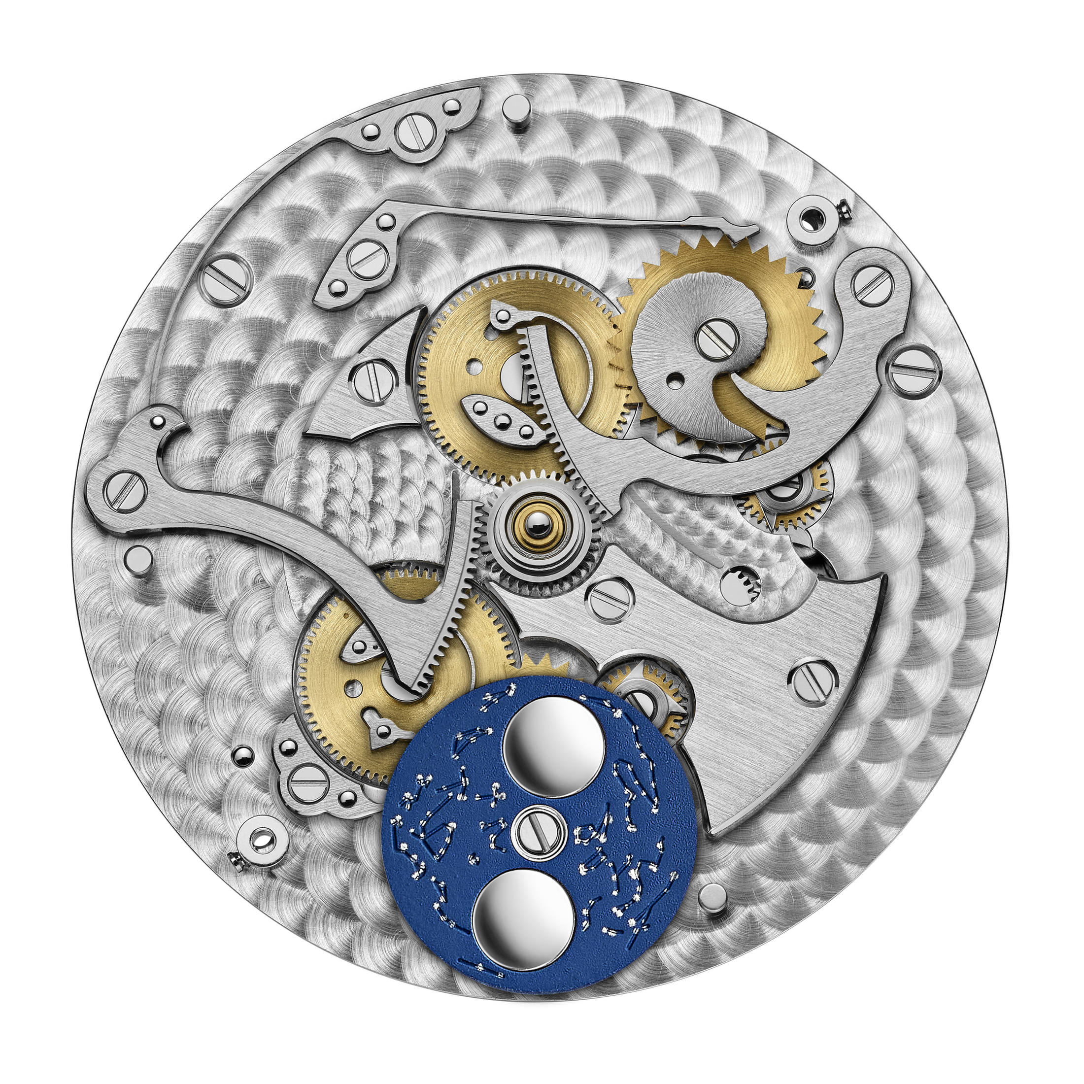 The Caliber 2460 R31L/2 dial side