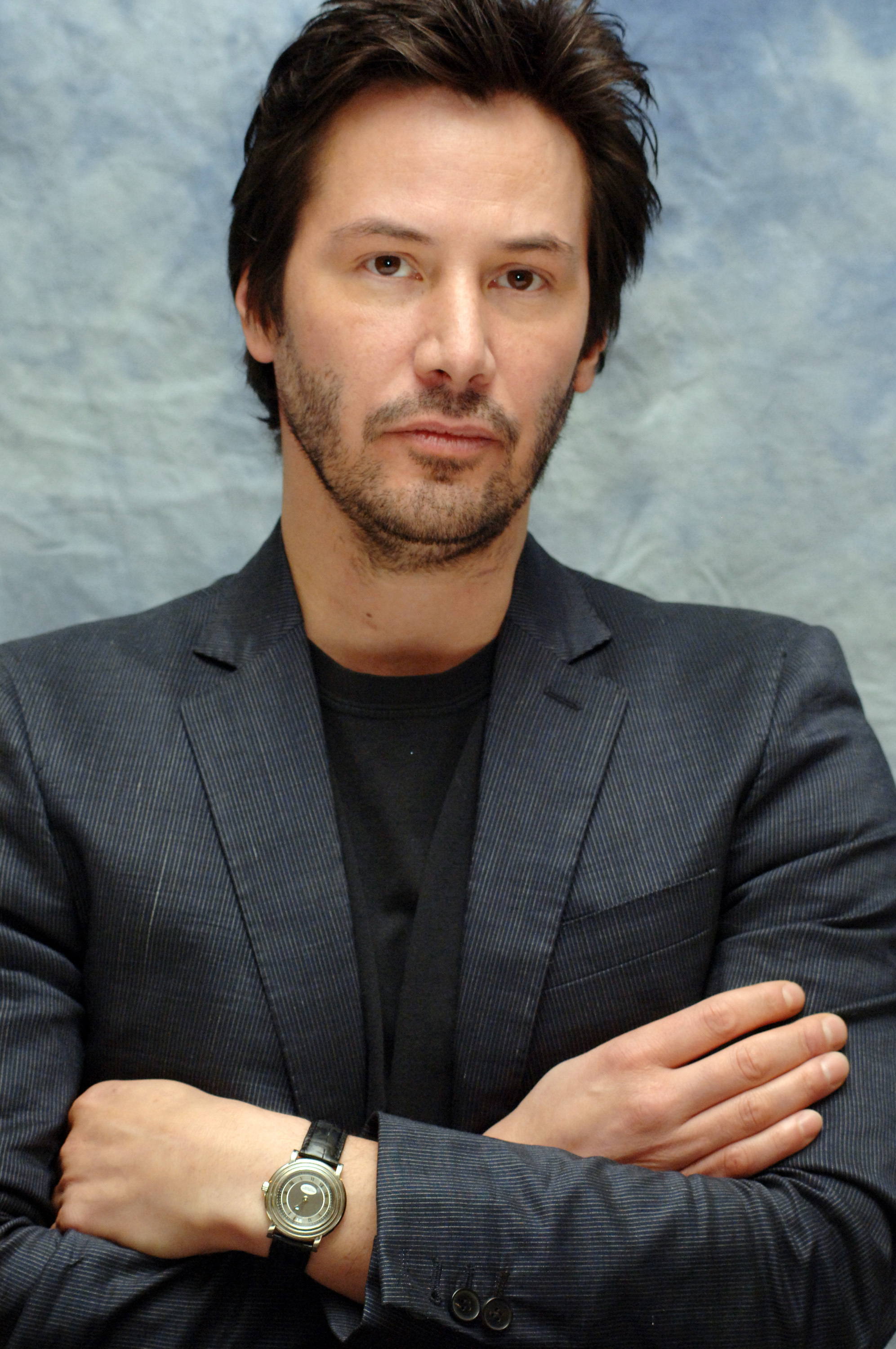 Keanu Reeves wearing a Parmigiani Toric Memory Time